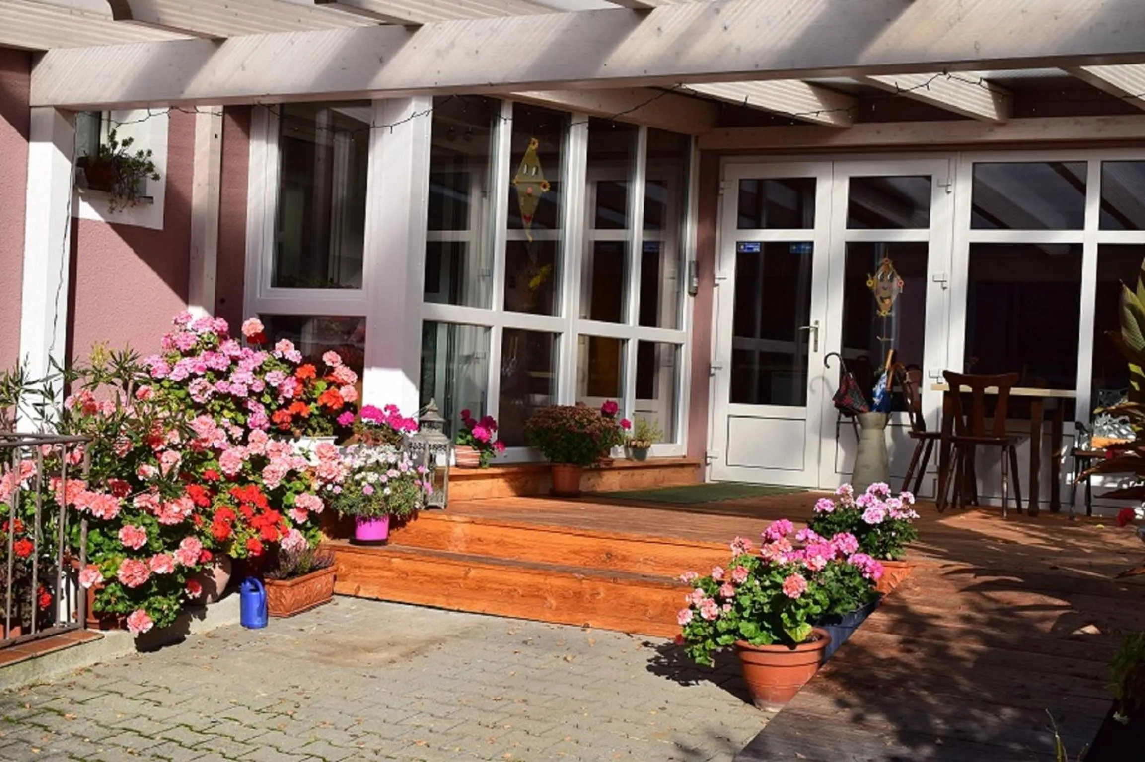 Balcony/Terrace in Wellnesshaus Waldmünchen