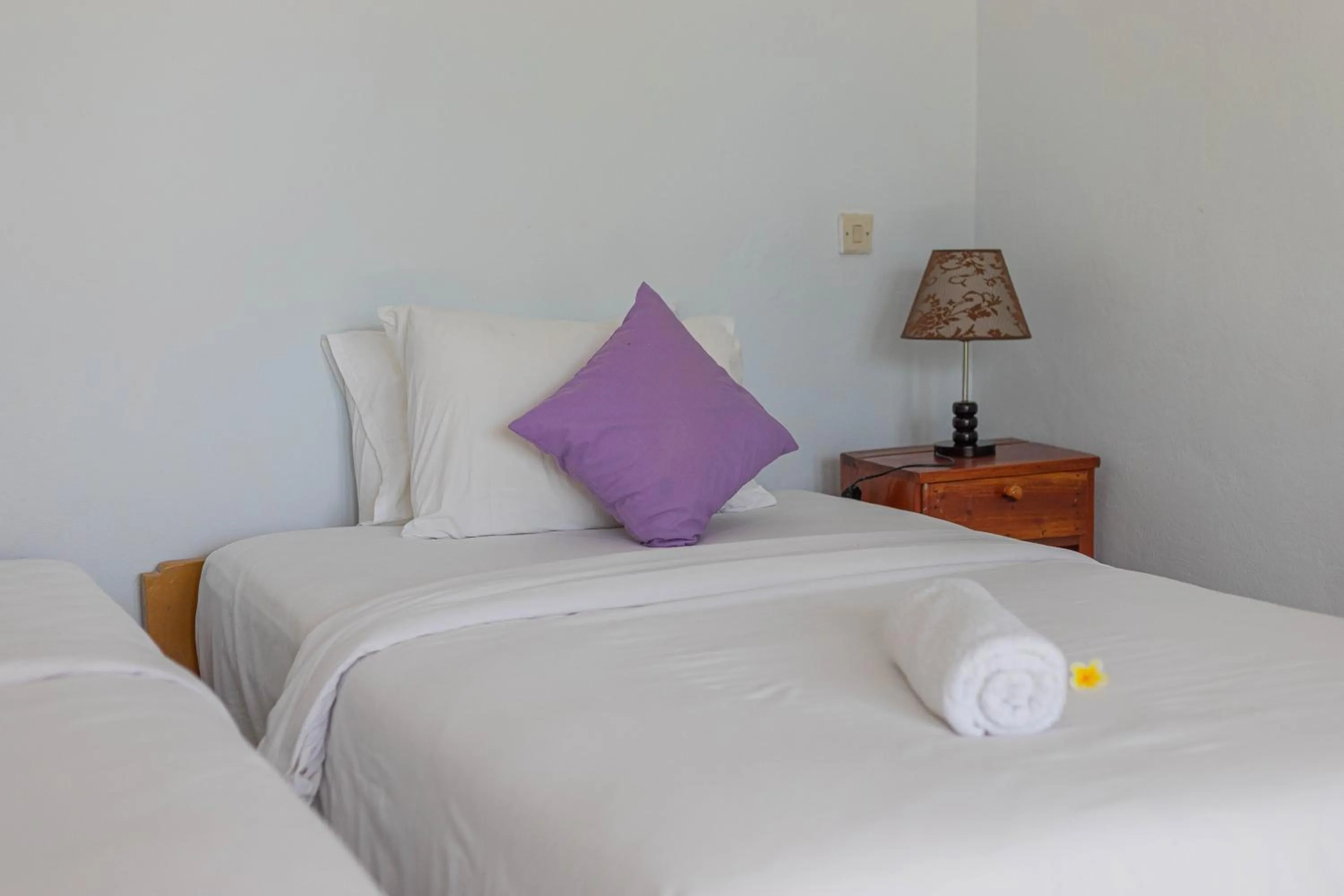 Bed in The Salang Guest House