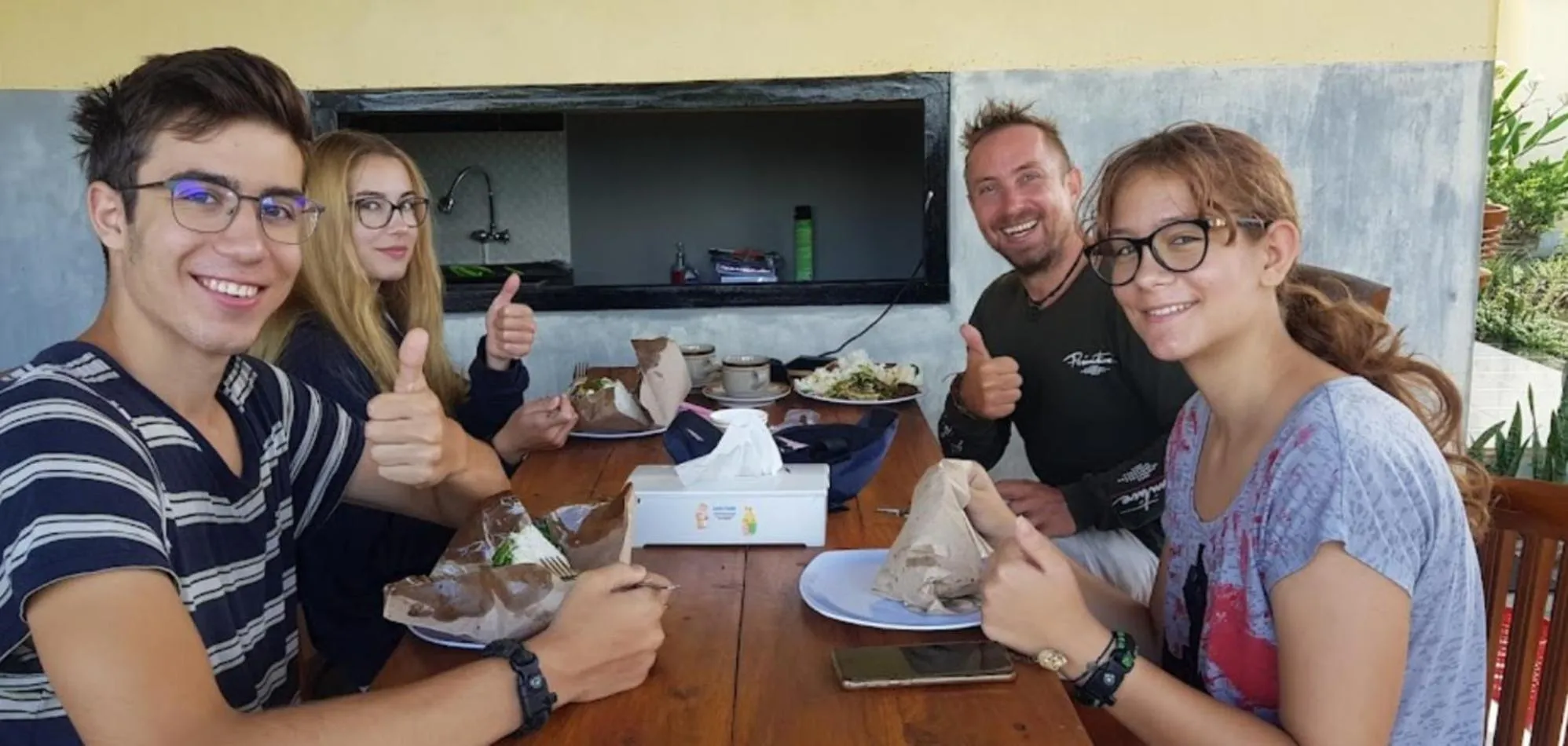People in The Salang Guest House
