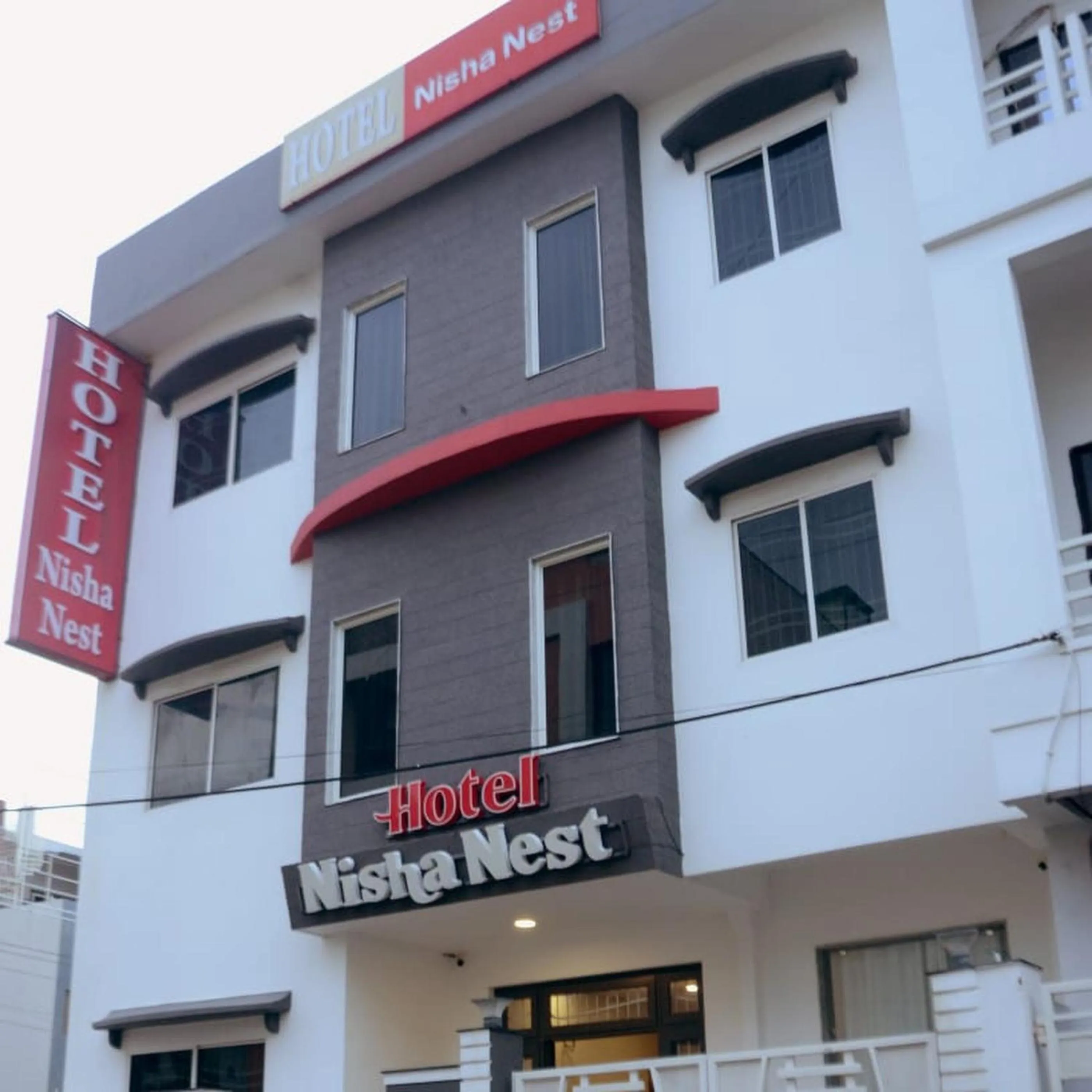 Property building in Hotel Nisha Nest, Bhopal