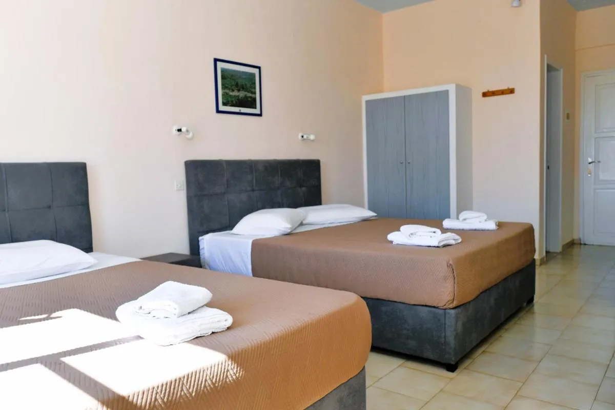 Bed in Vanas Apartments