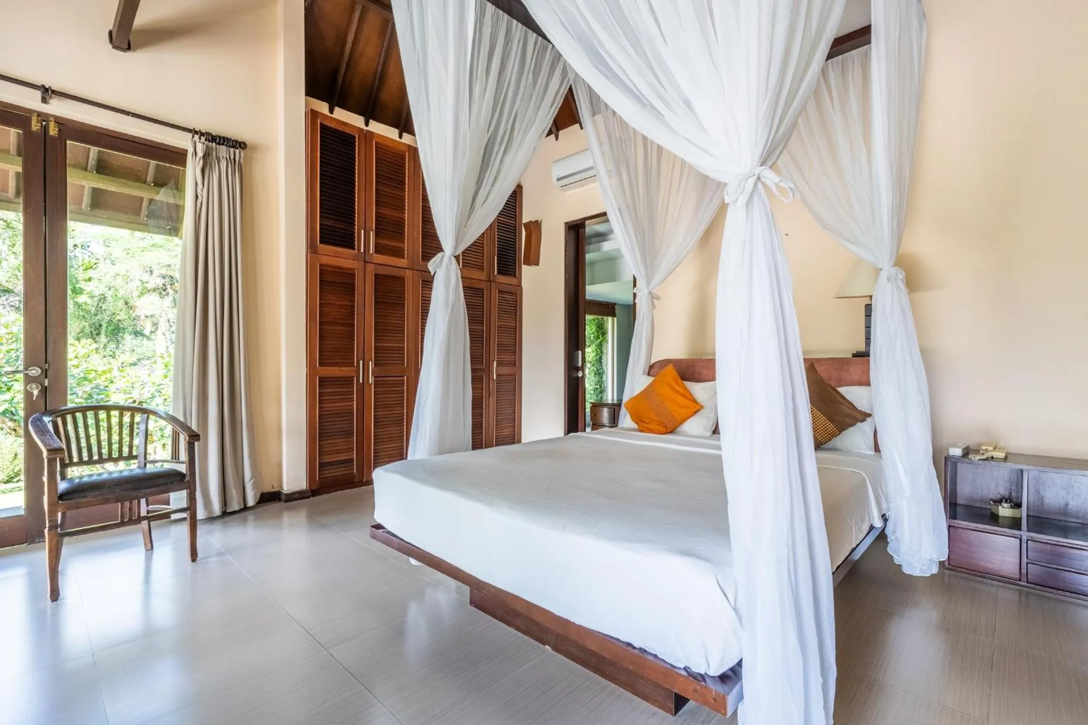Bed in Tirta Tawar Villa Ubud - New Year's Offer