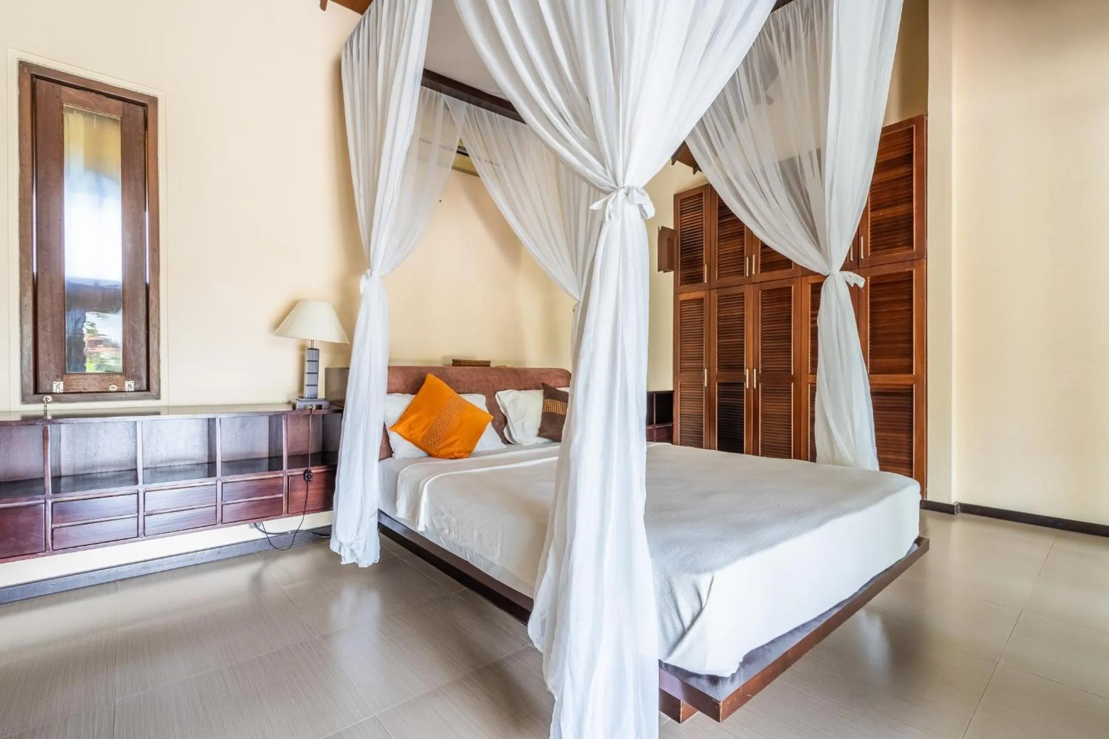 Bed in Tirta Tawar Villa Ubud - New Year's Offer