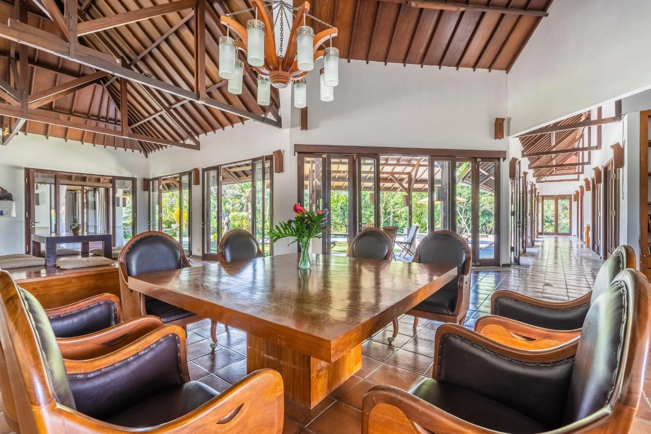 Living room in Tirta Tawar Villa Ubud - New Year's Offer