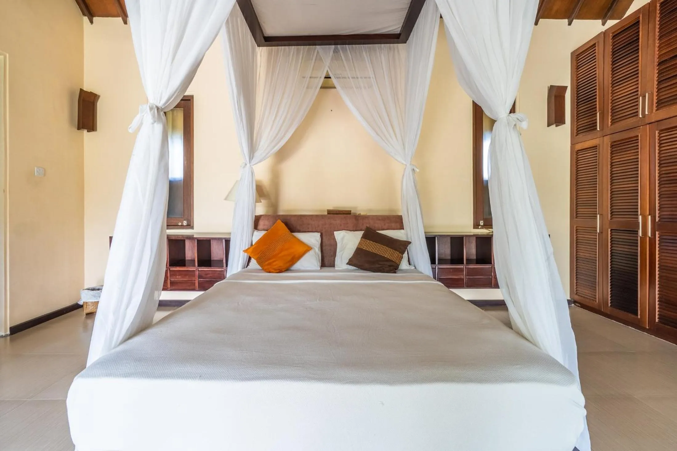 Bed in Tirta Tawar Villa Ubud - New Year's Offer