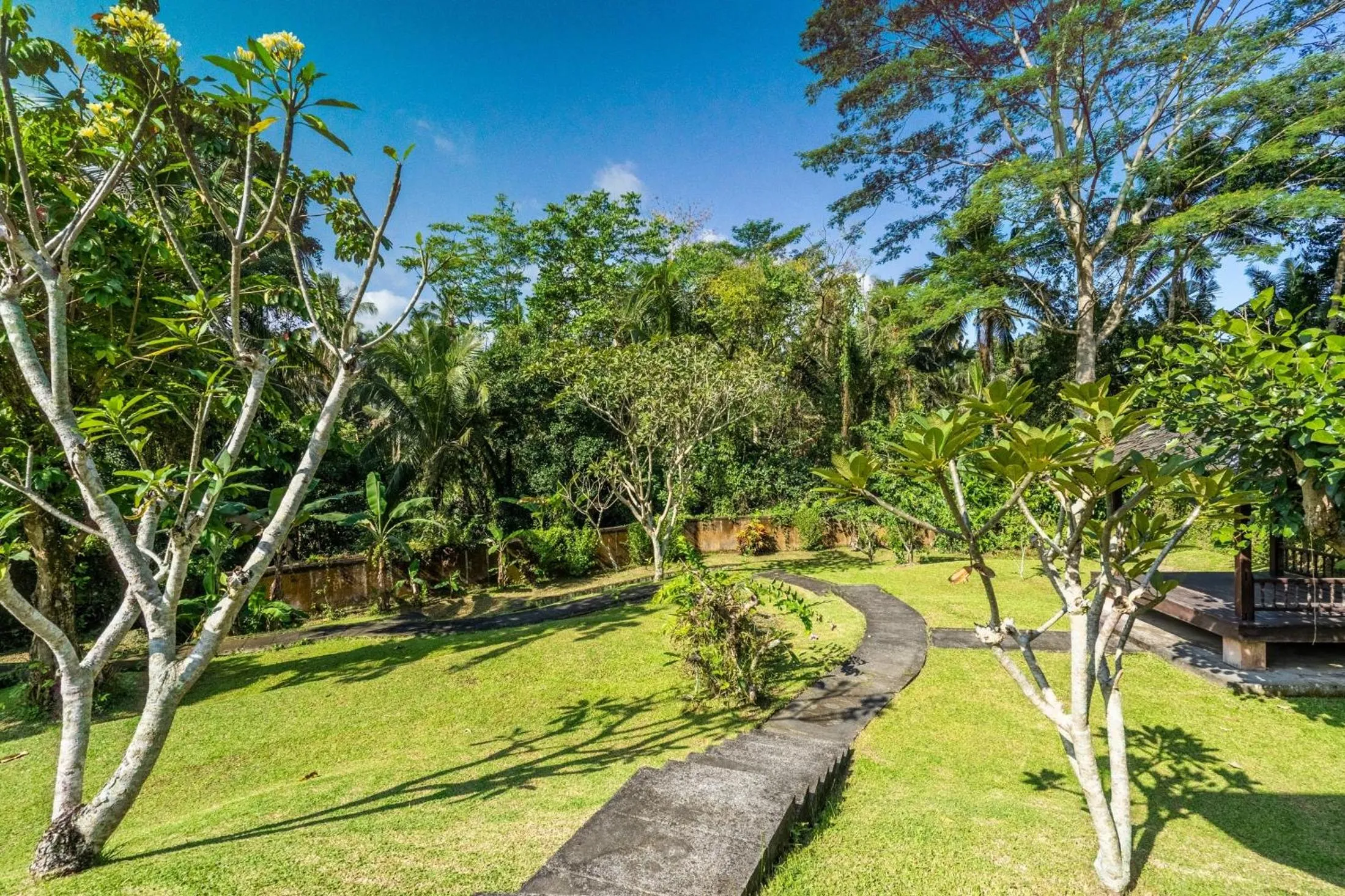 Patio in Tirta Tawar Villa Ubud - New Year's Offer