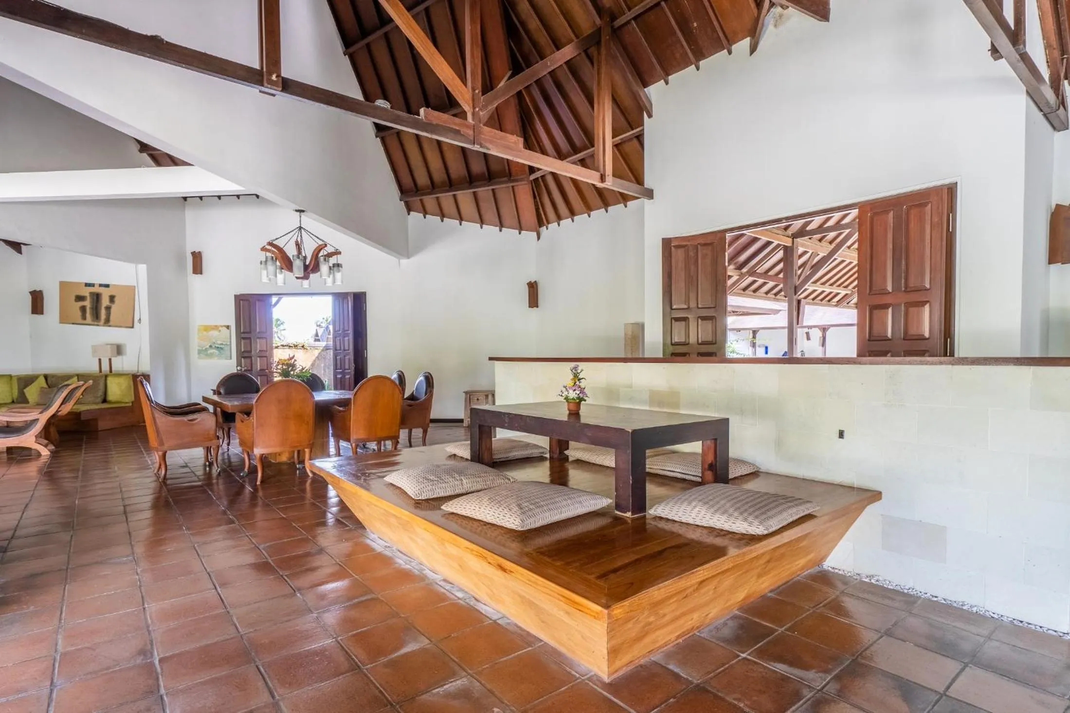 Living room in Tirta Tawar Villa Ubud - New Year's Offer