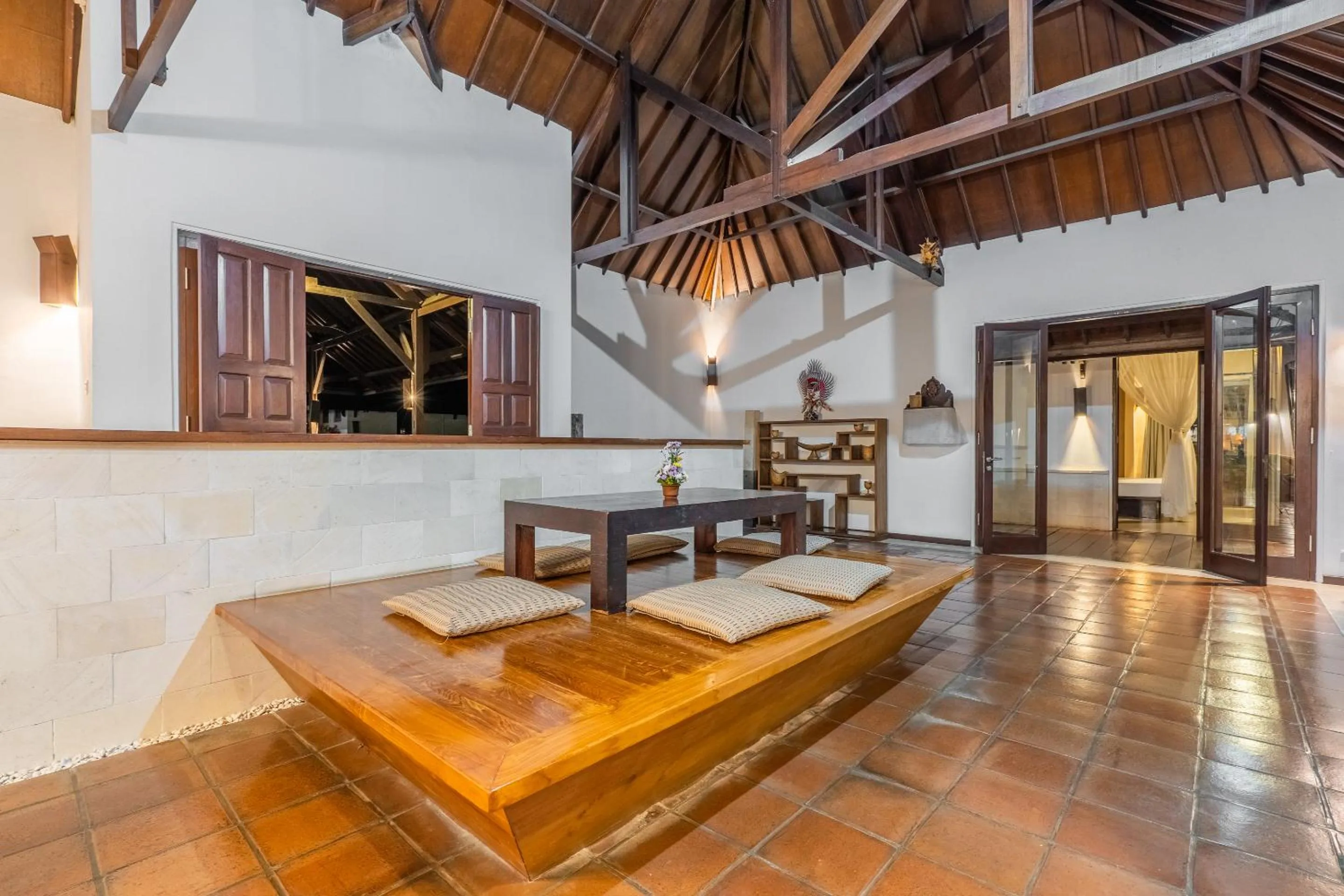 Living room in Tirta Tawar Villa Ubud - New Year's Offer