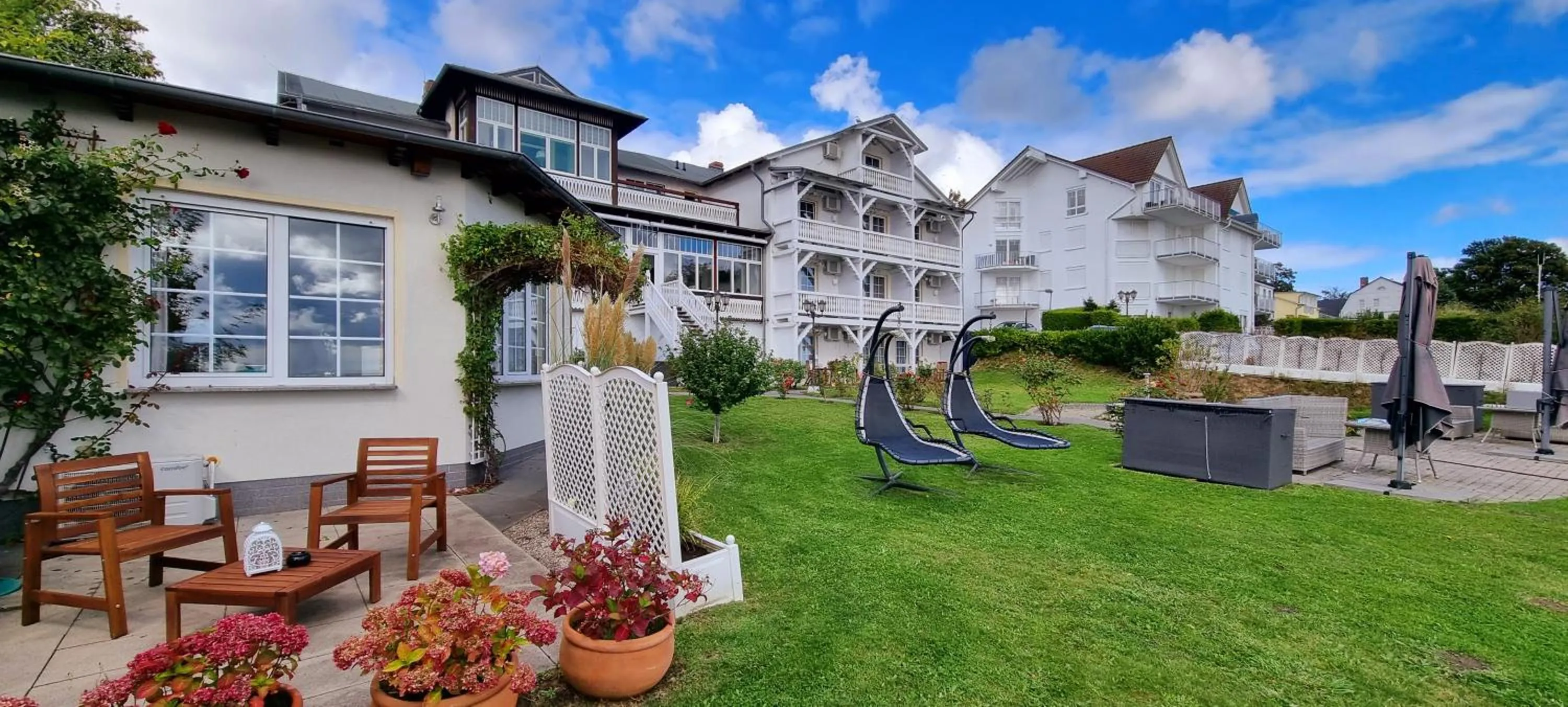 Garden in Hotel Waterkant