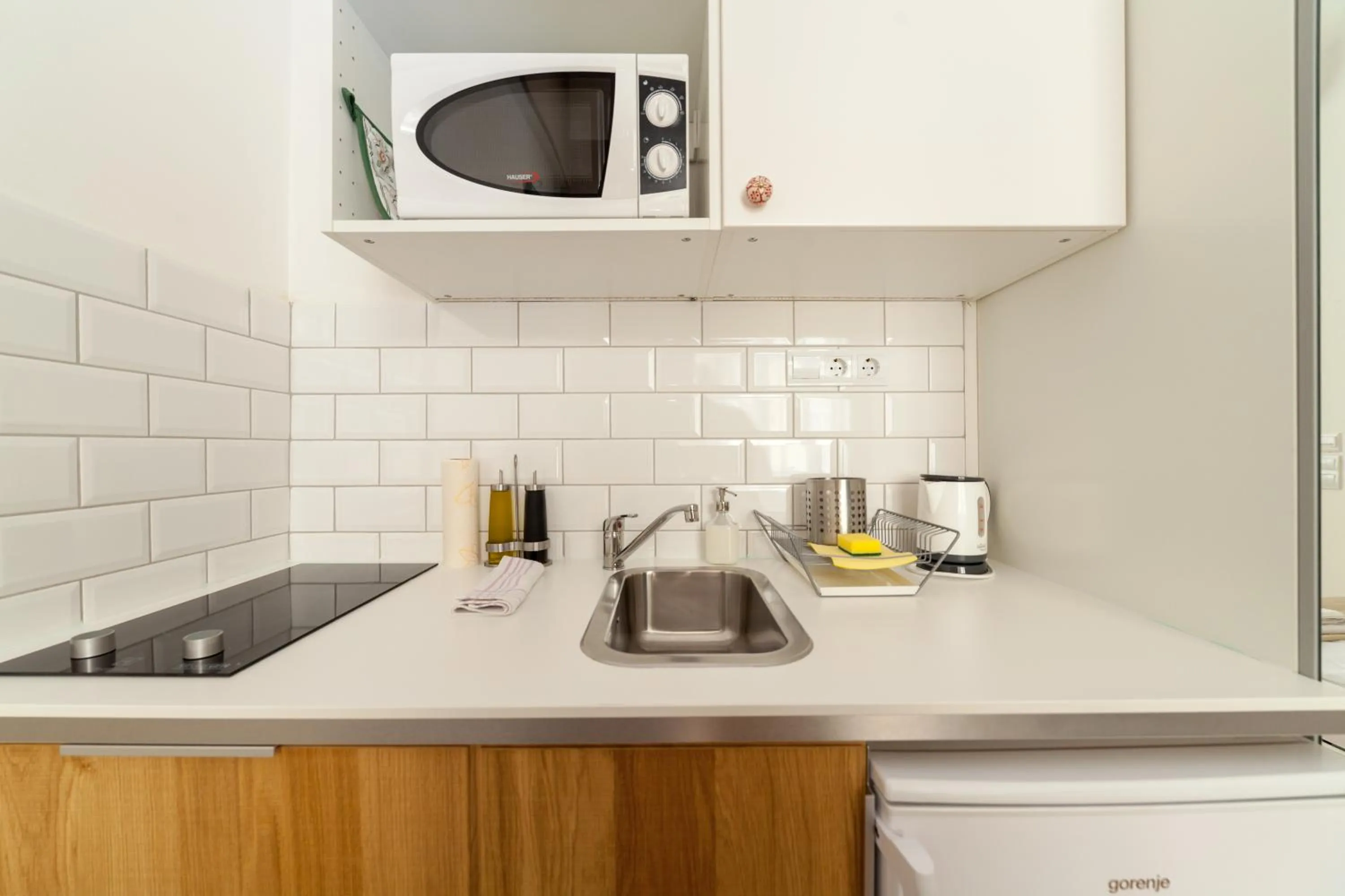 Kitchen or kitchenette in Tatra 4 Studios