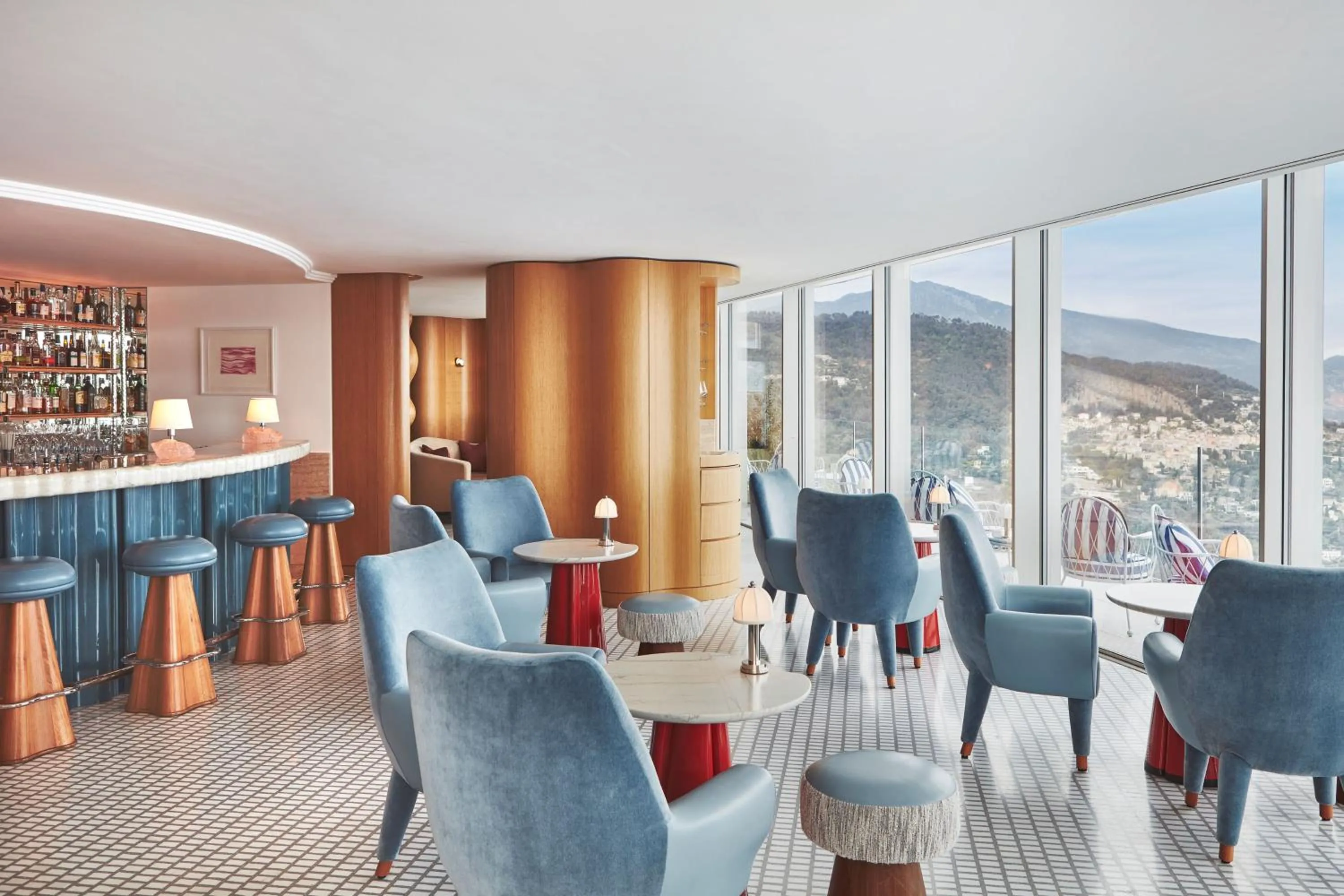 Lounge or bar in The Maybourne Riviera, Maybourne