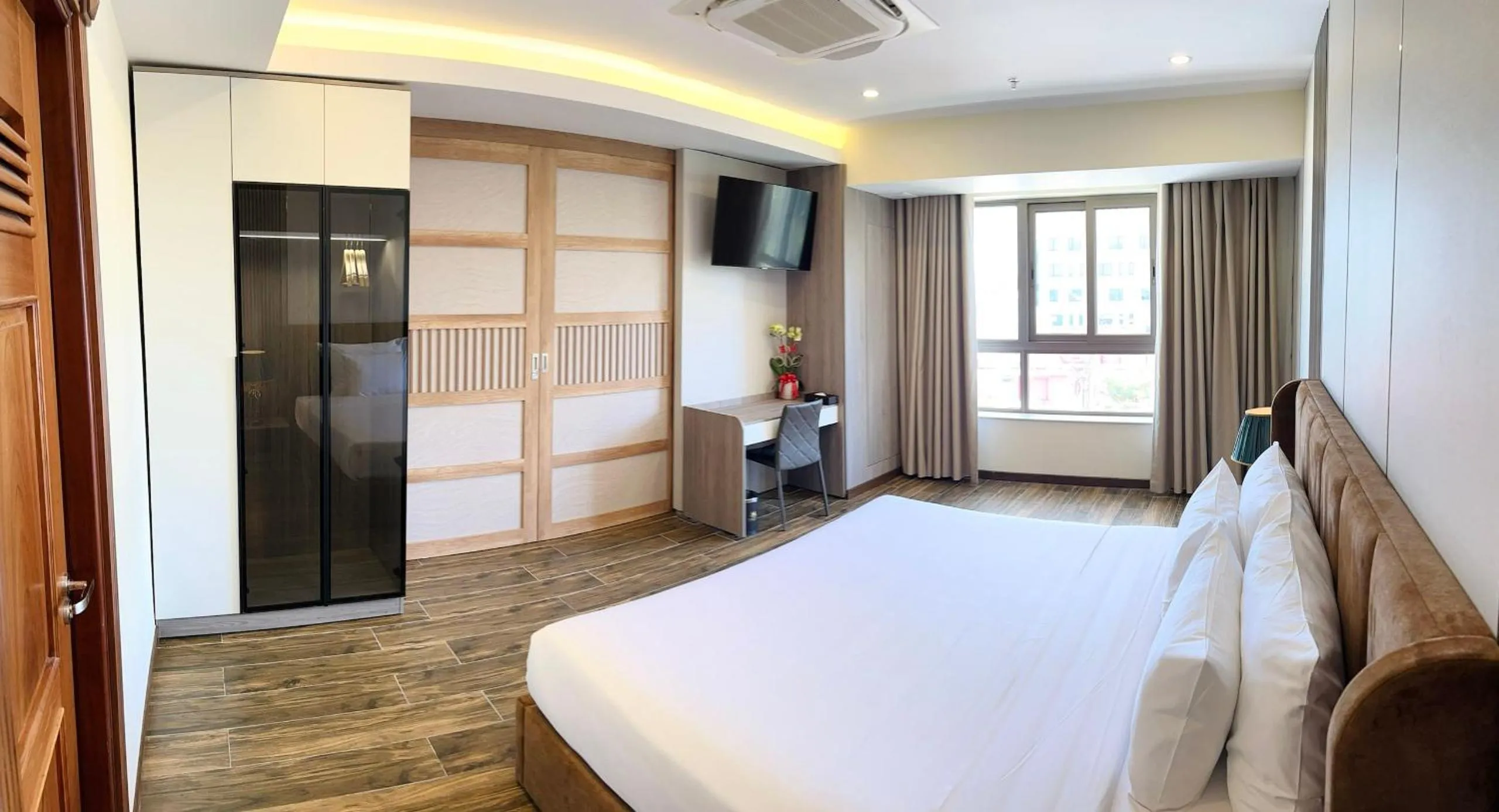 Bed in Mai Vy Hotel Tay Ninh