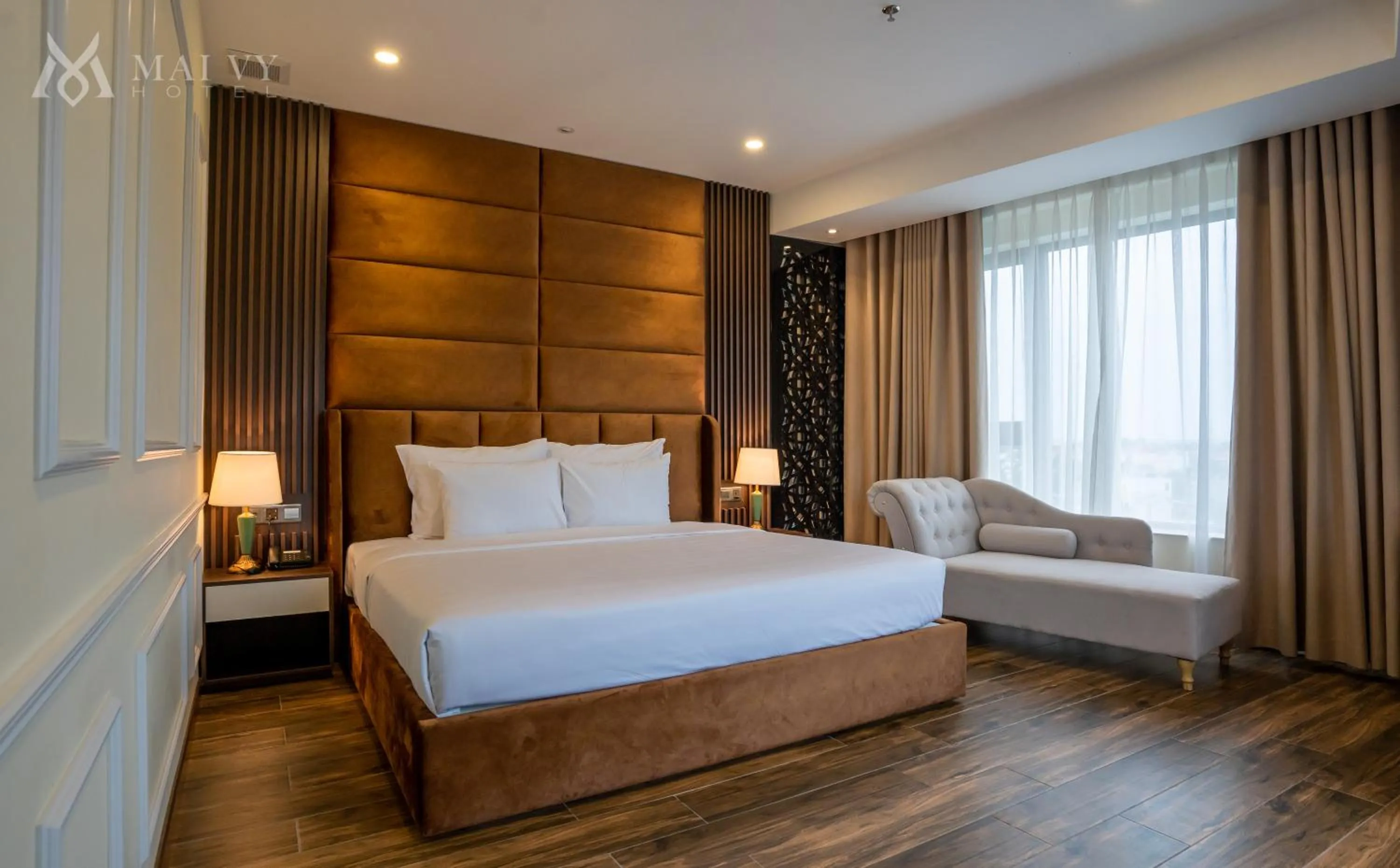 Bed in Mai Vy Hotel Tay Ninh