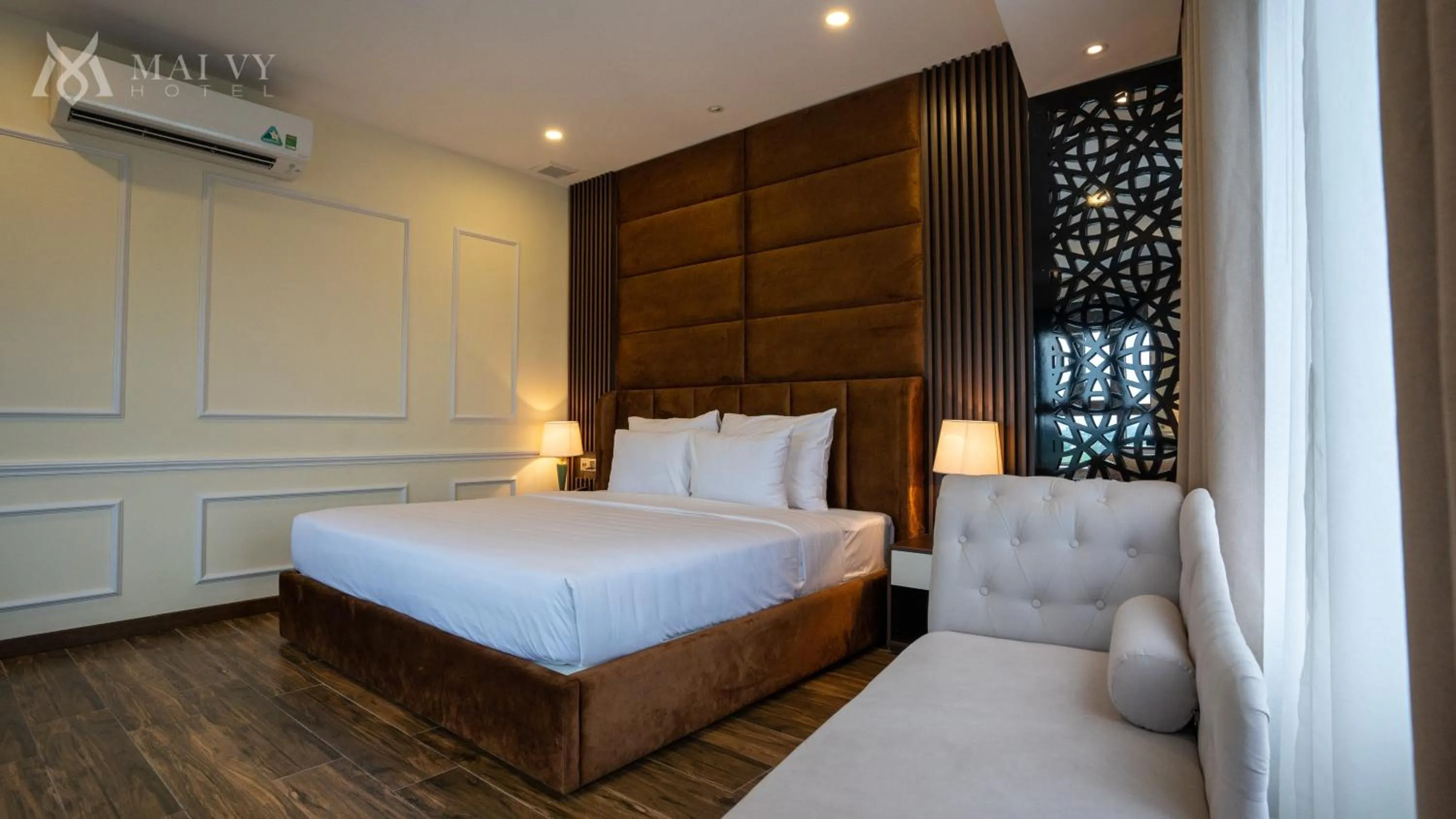 Bed in Mai Vy Hotel Tay Ninh