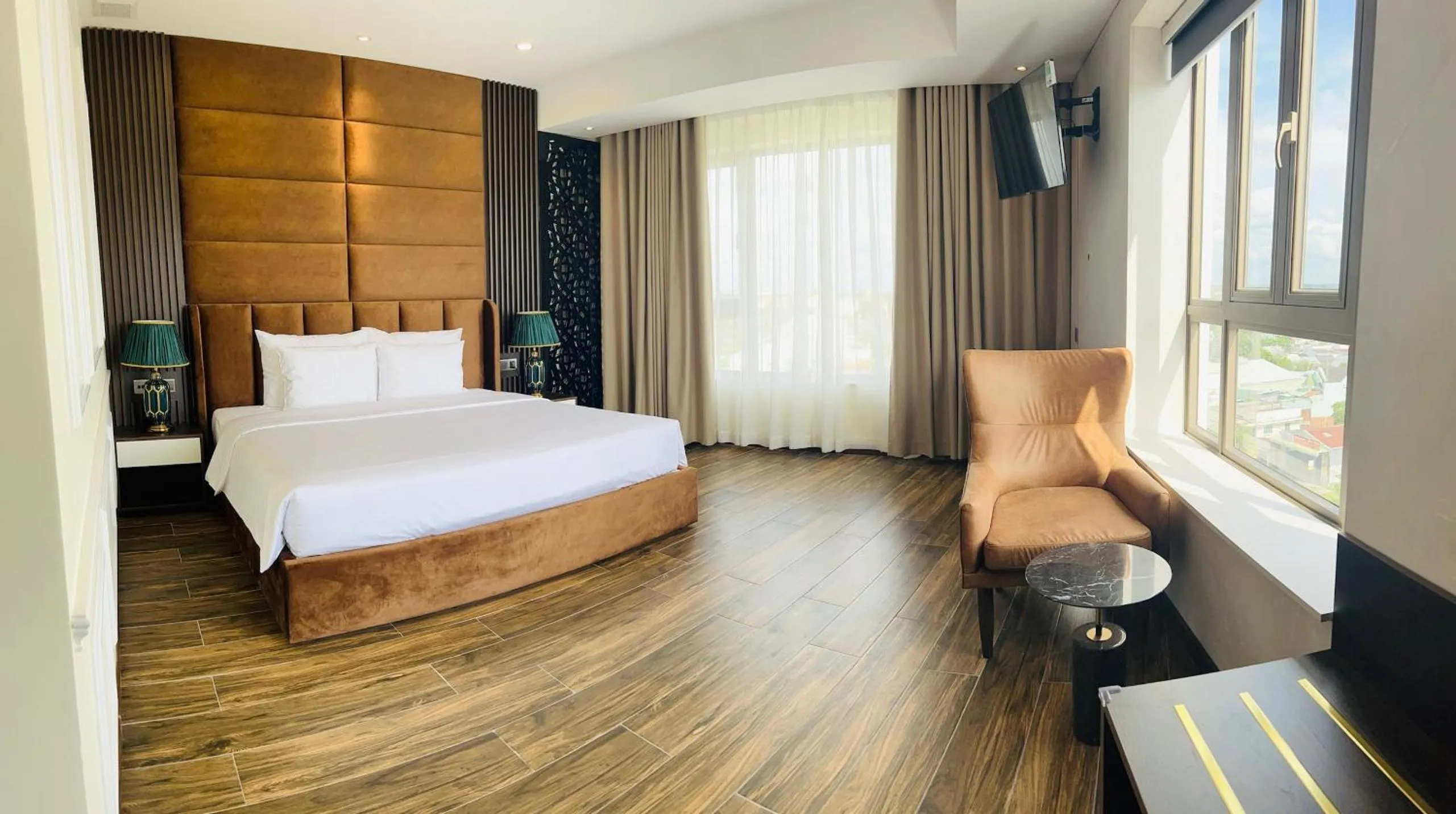 Bed in Mai Vy Hotel Tay Ninh