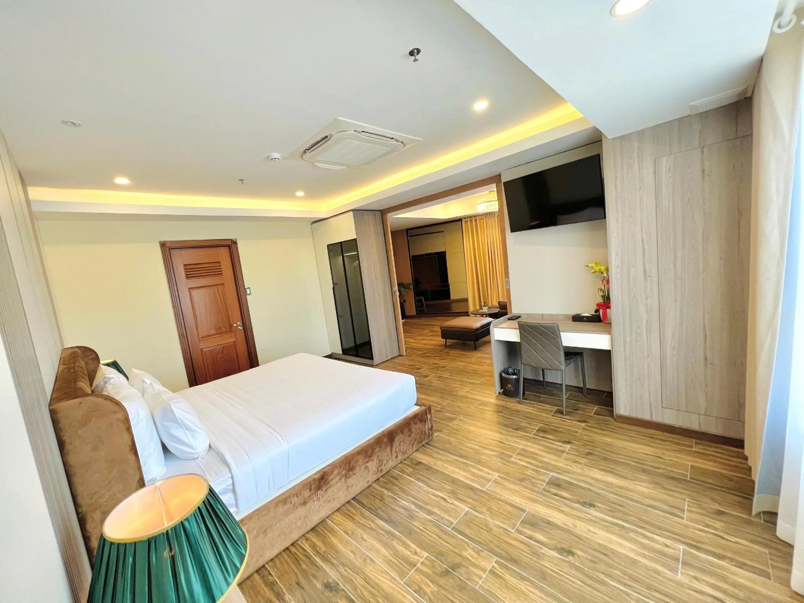 Bed in Mai Vy Hotel Tay Ninh