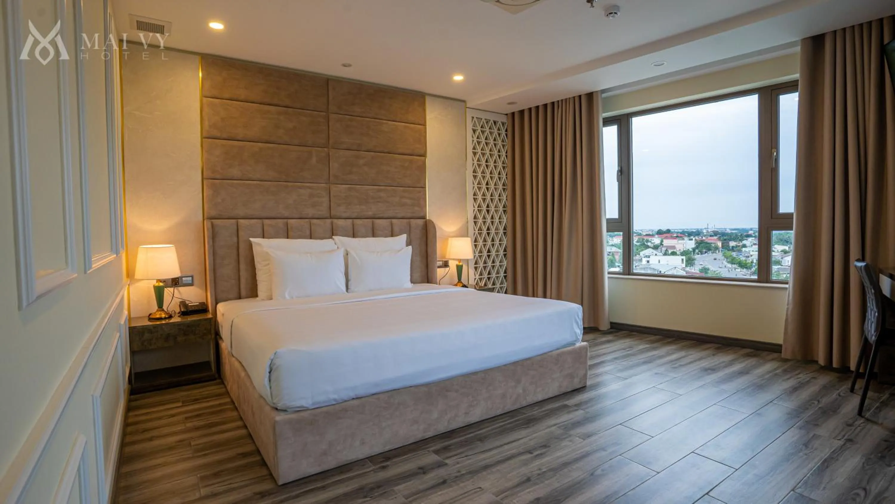 Bed in Mai Vy Hotel Tay Ninh