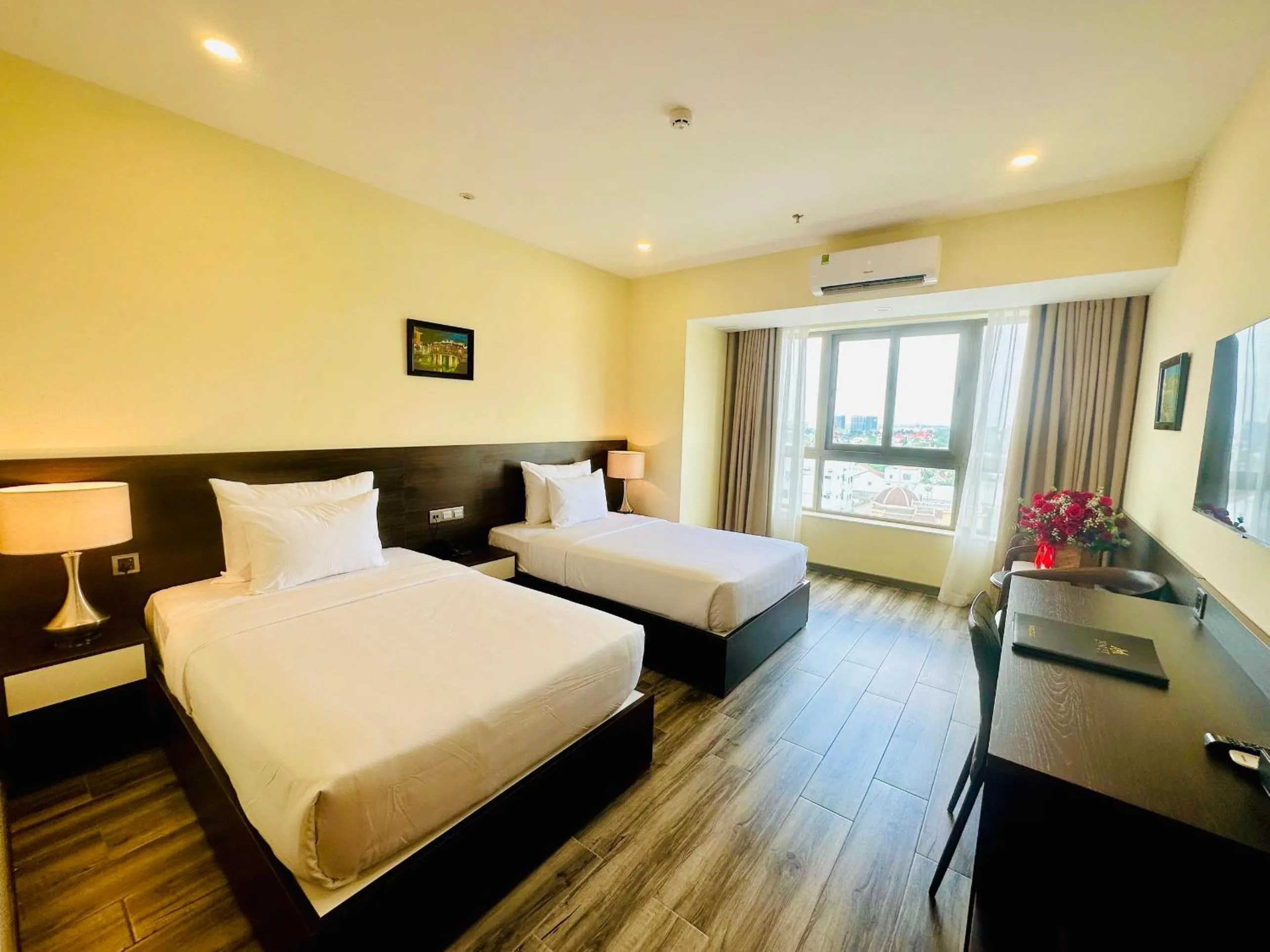 Bed in Mai Vy Hotel Tay Ninh