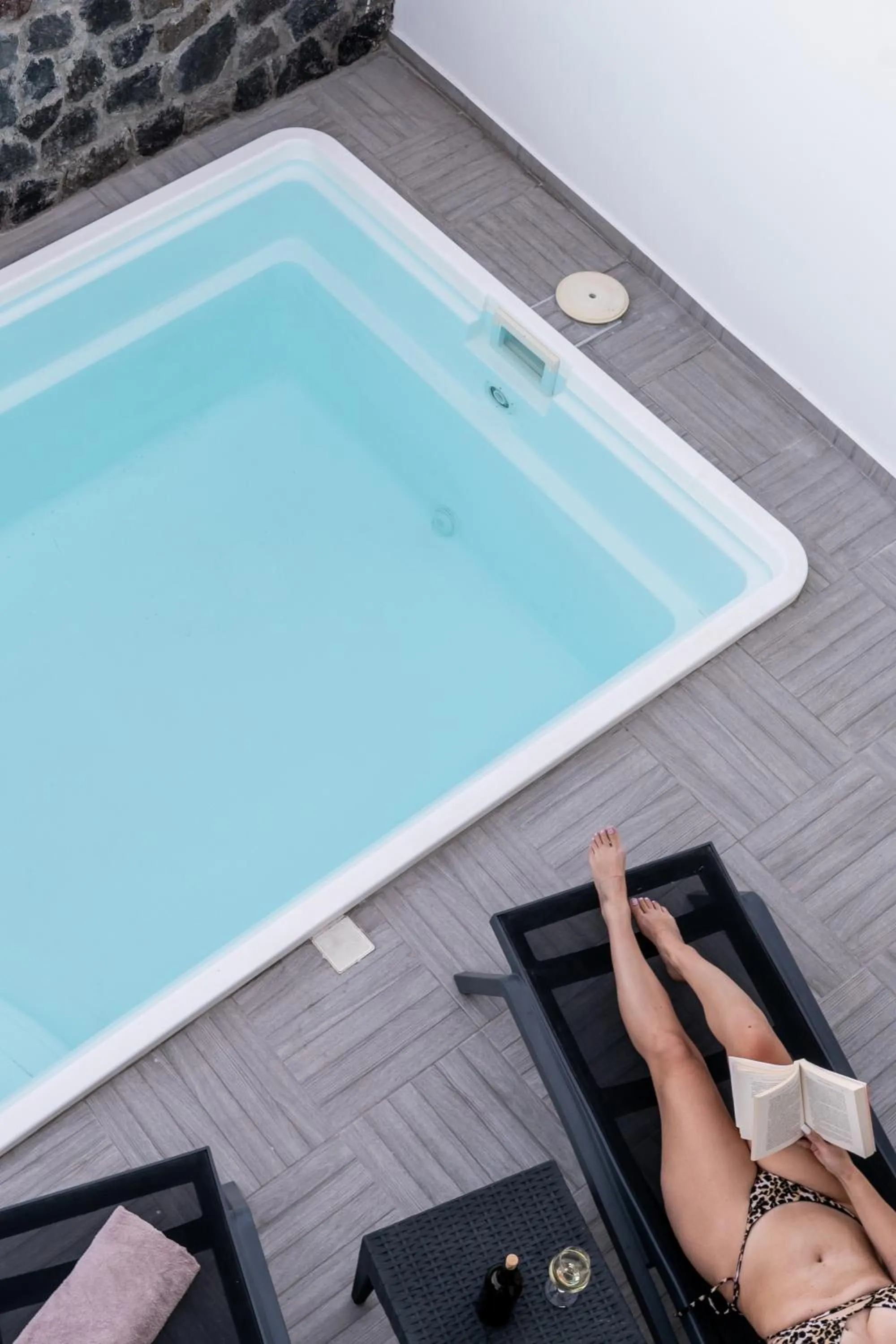 Swimming pool in SantoRossa Luxury Villas