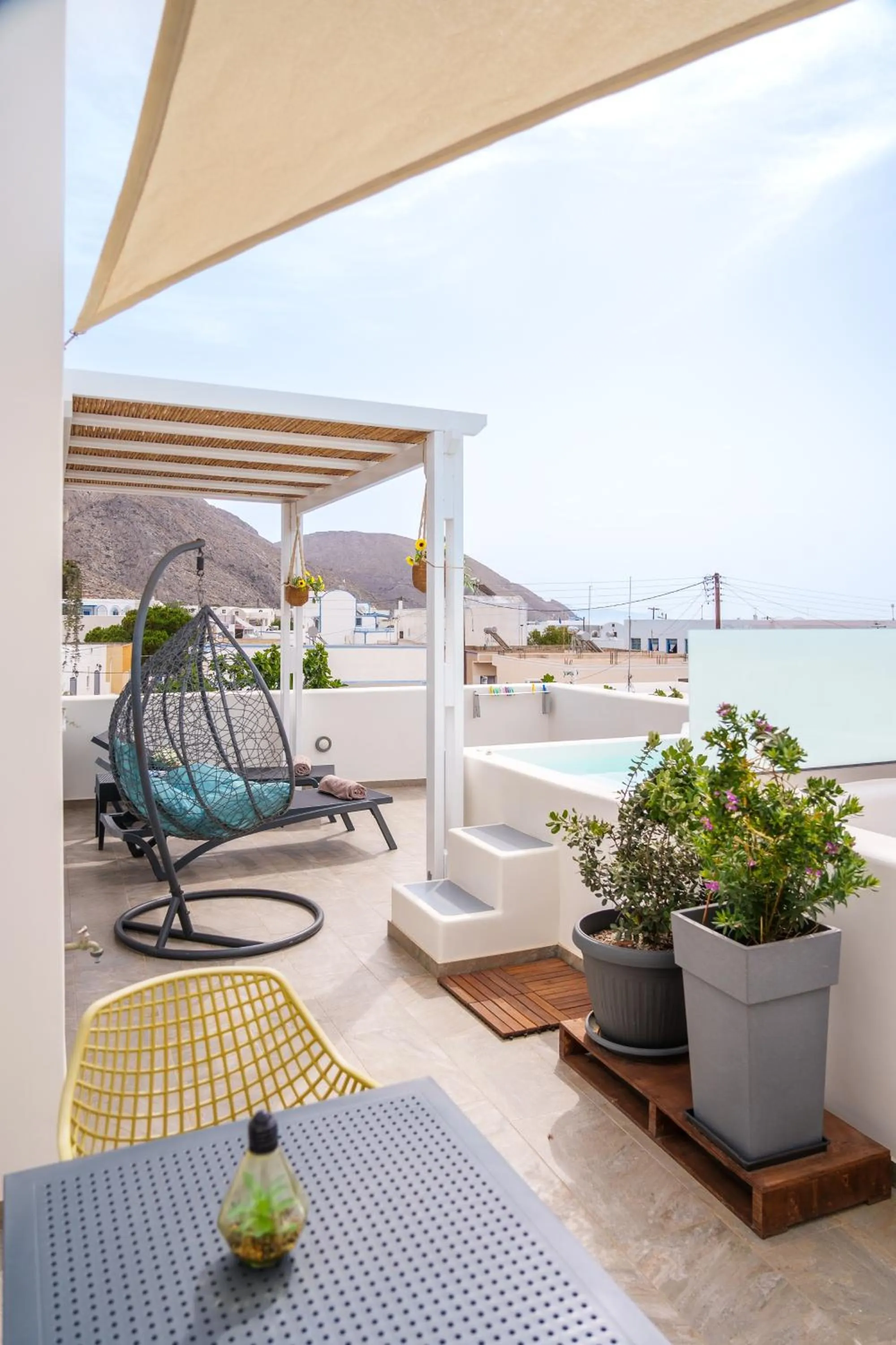 Hot Tub in SantoRossa Luxury Villas