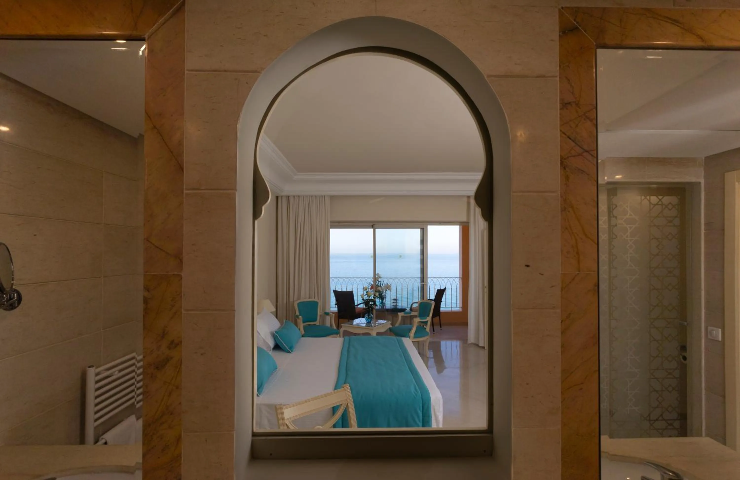 Bathroom in Royal Tulip Korbous Bay Thalasso & Springs