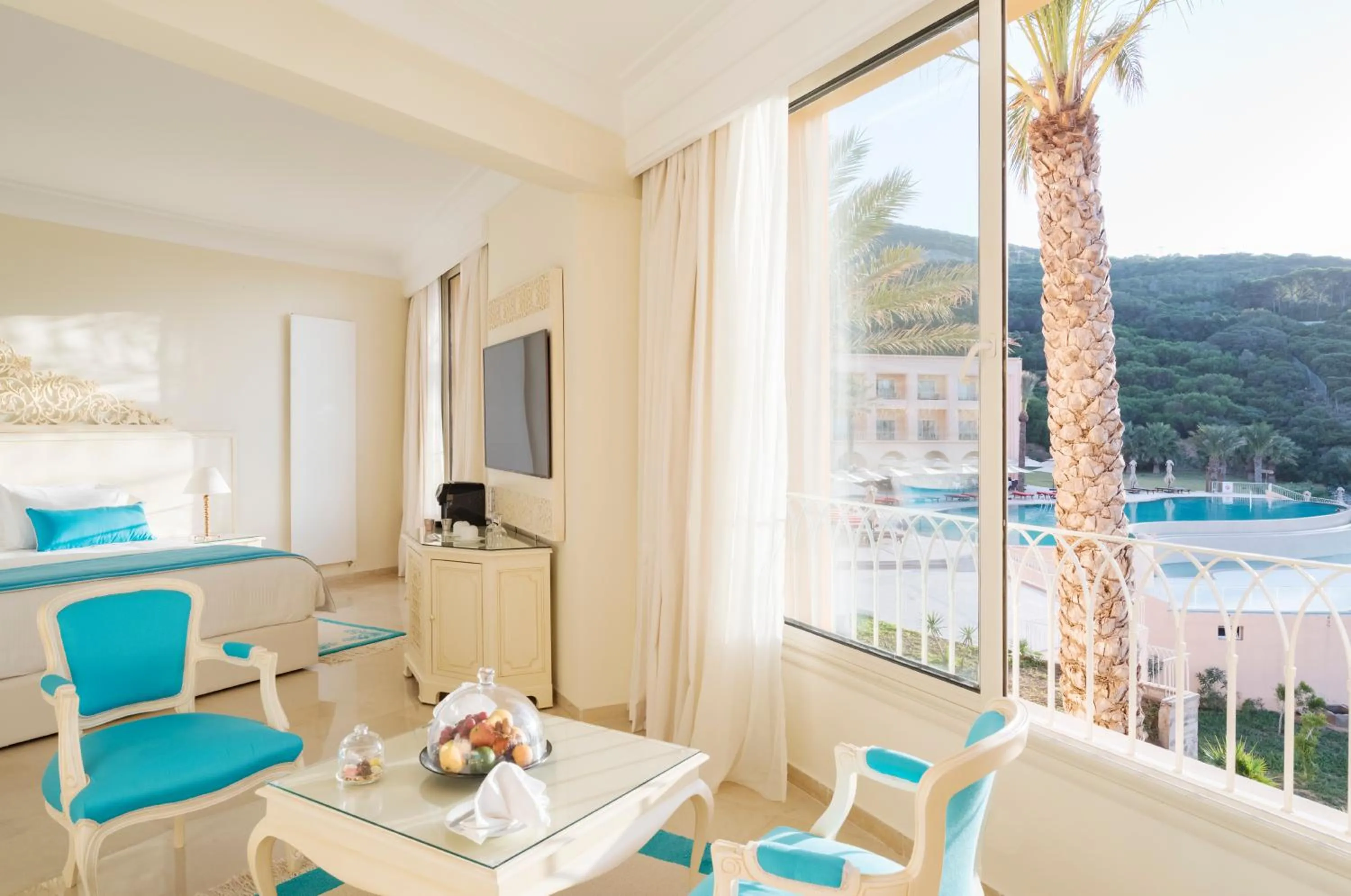 Mountain view in Royal Tulip Korbous Bay Thalasso & Springs