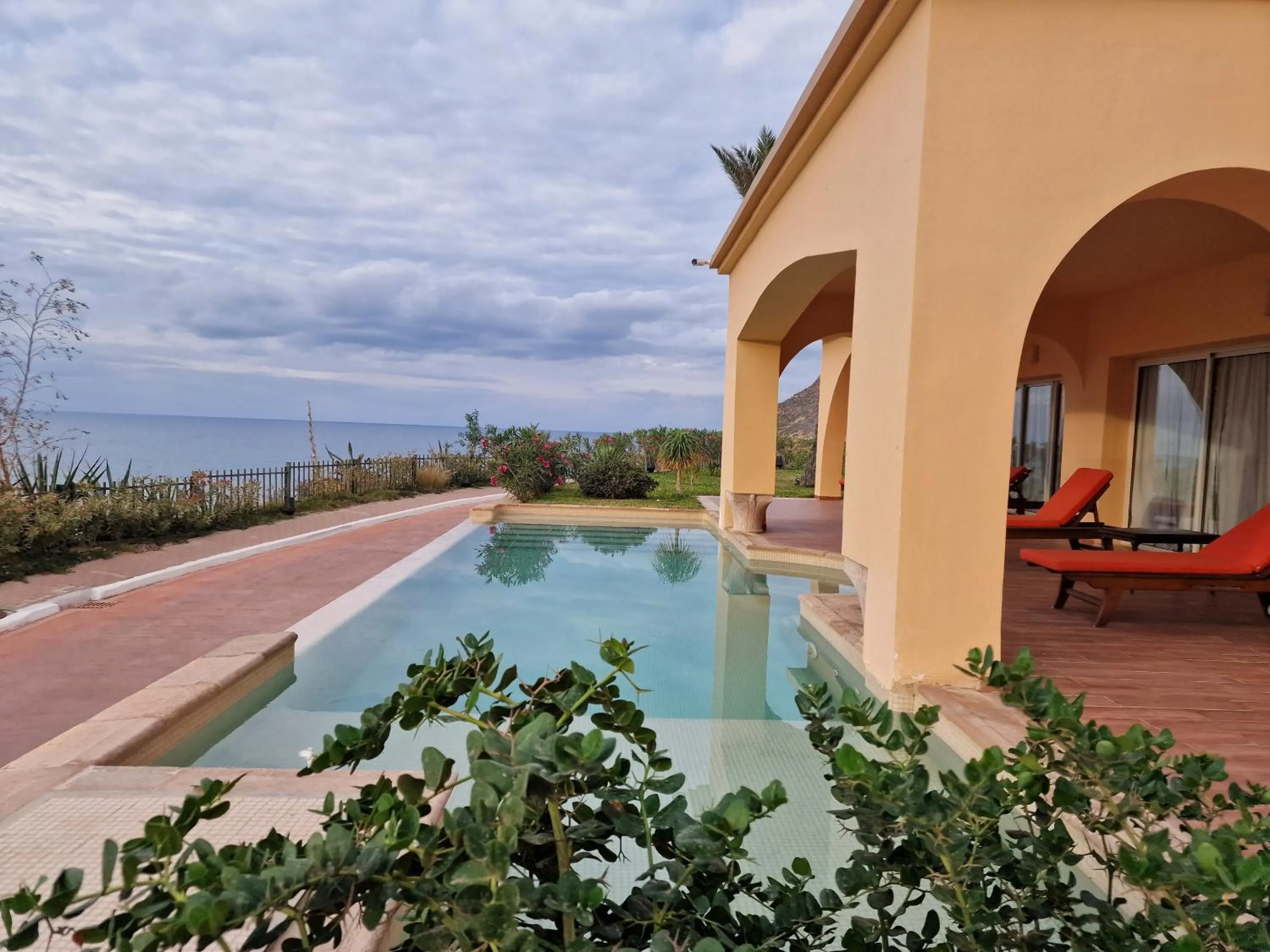 Swimming pool in Royal Tulip Korbous Bay Thalasso & Springs