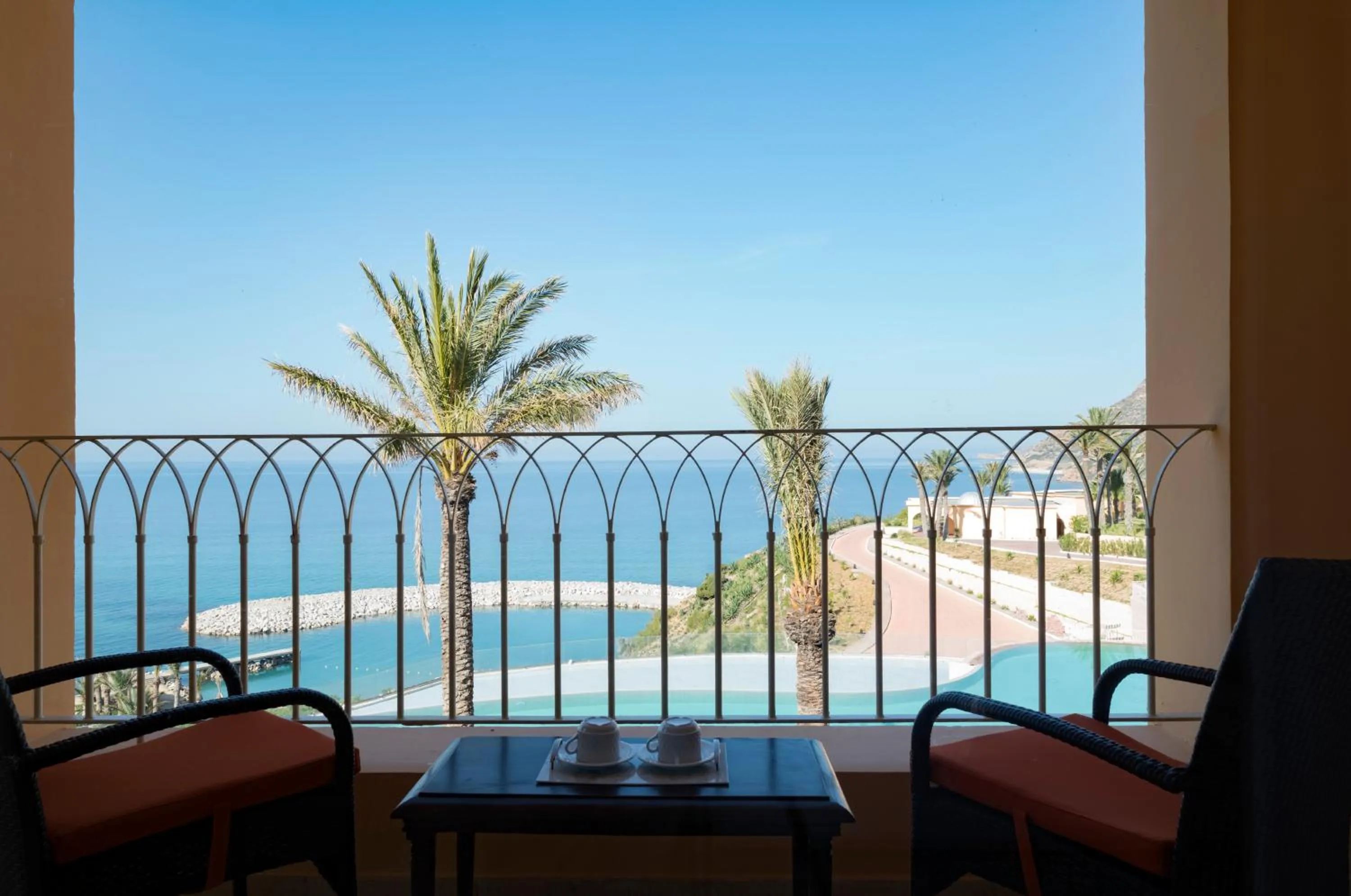 Balcony/Terrace in Royal Tulip Korbous Bay Thalasso & Springs