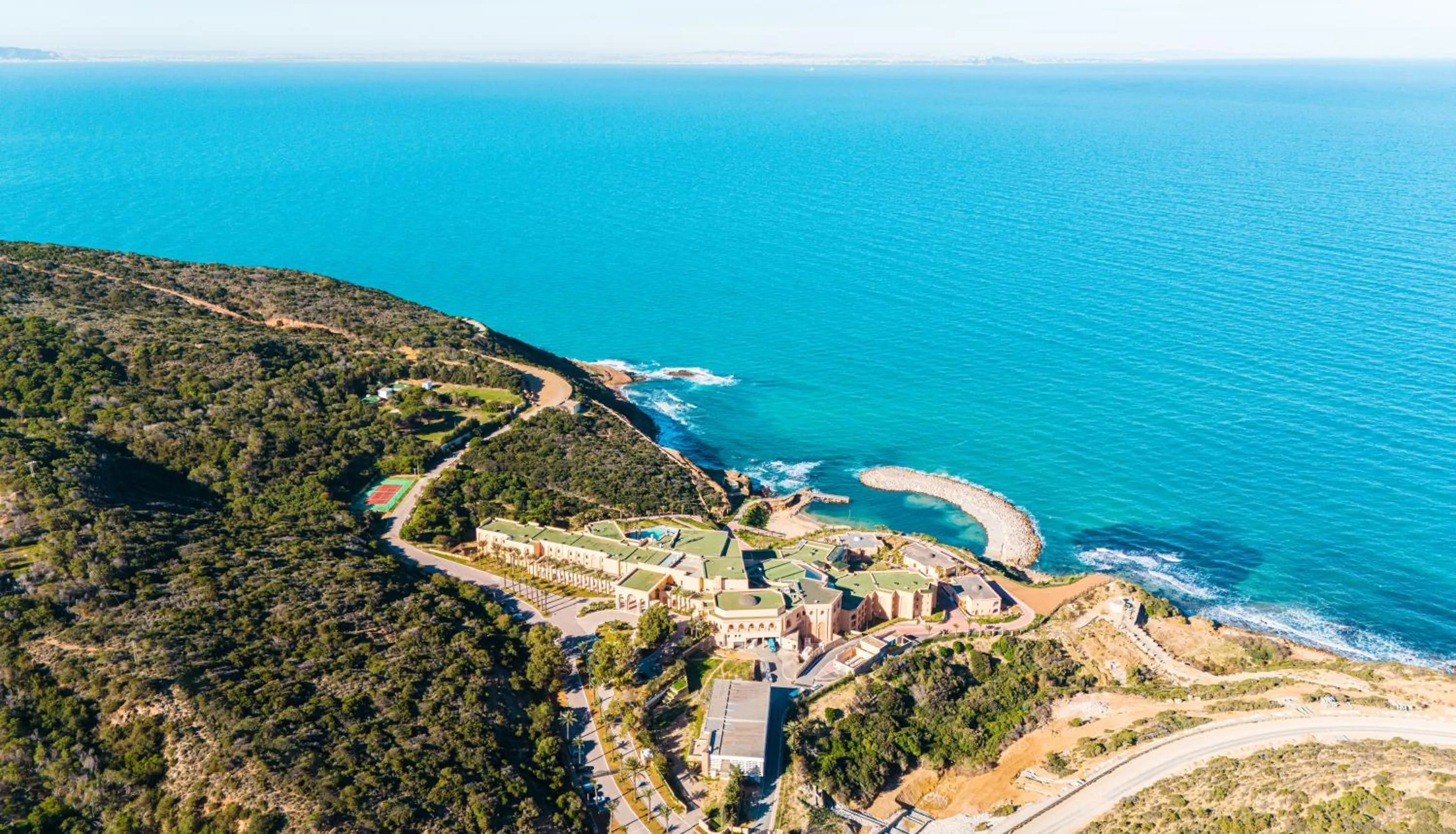 Natural landscape in Royal Tulip Korbous Bay Thalasso & Springs