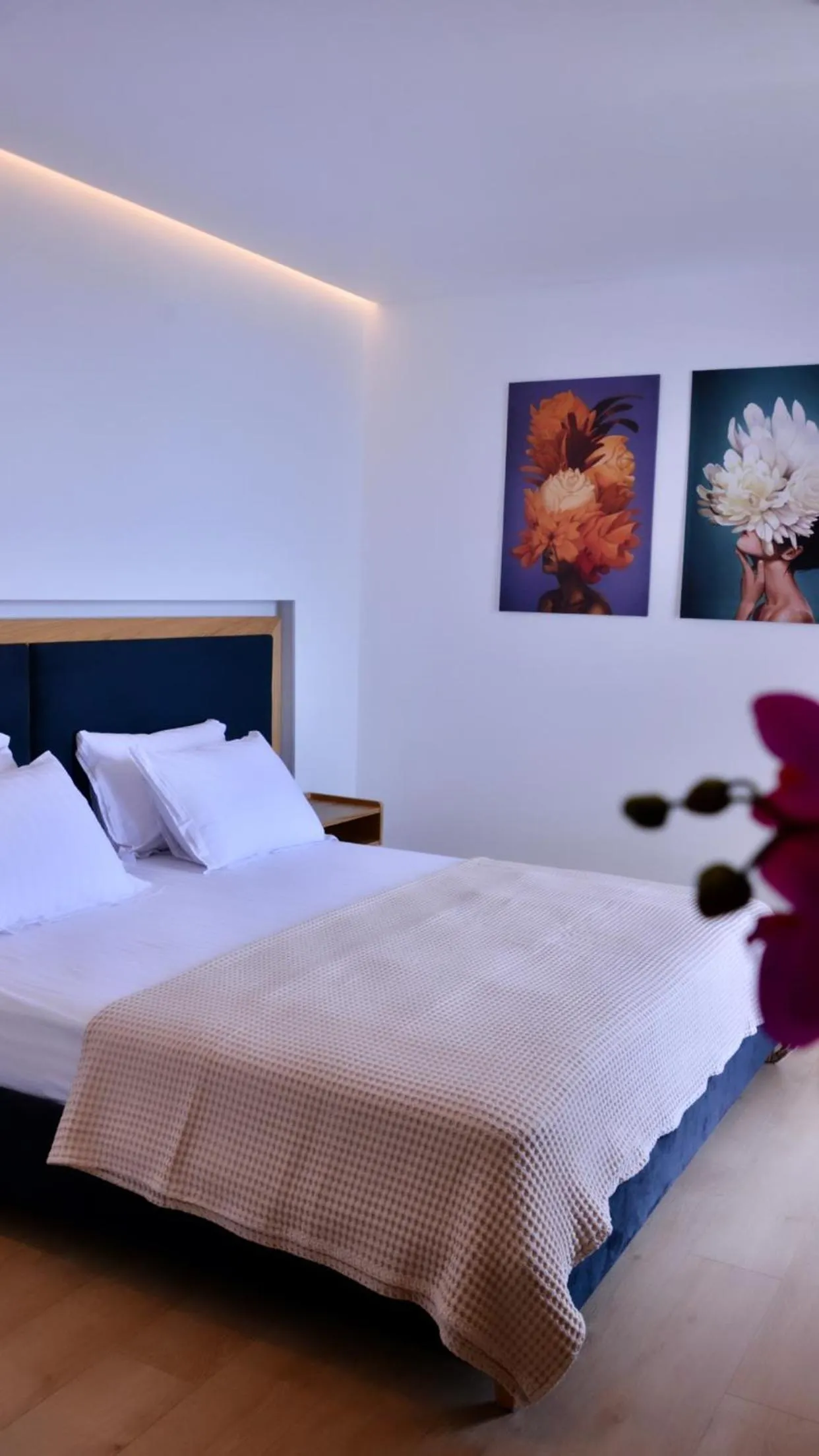 Bedroom, Bed in Hotel Nertili