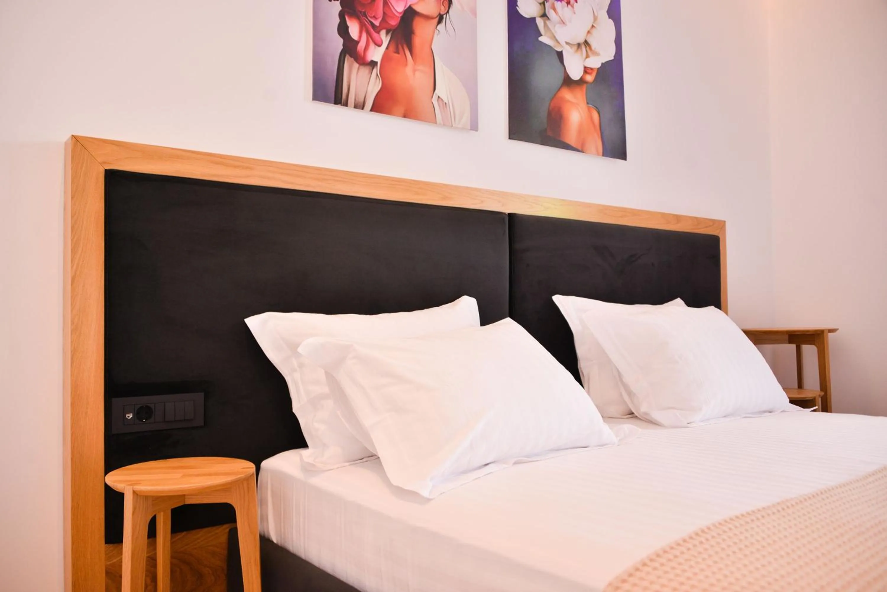 Bedroom, Bed in Hotel Nertili