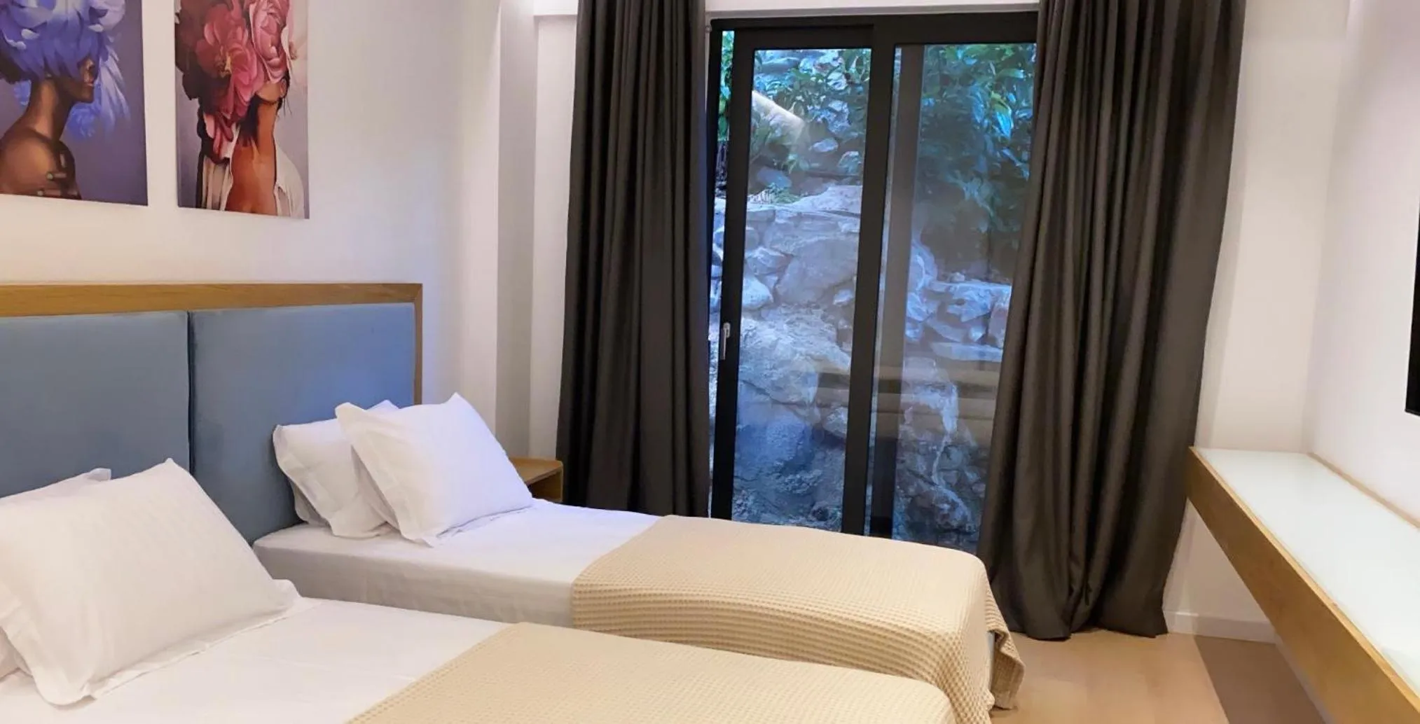 Bed in Hotel Nertili