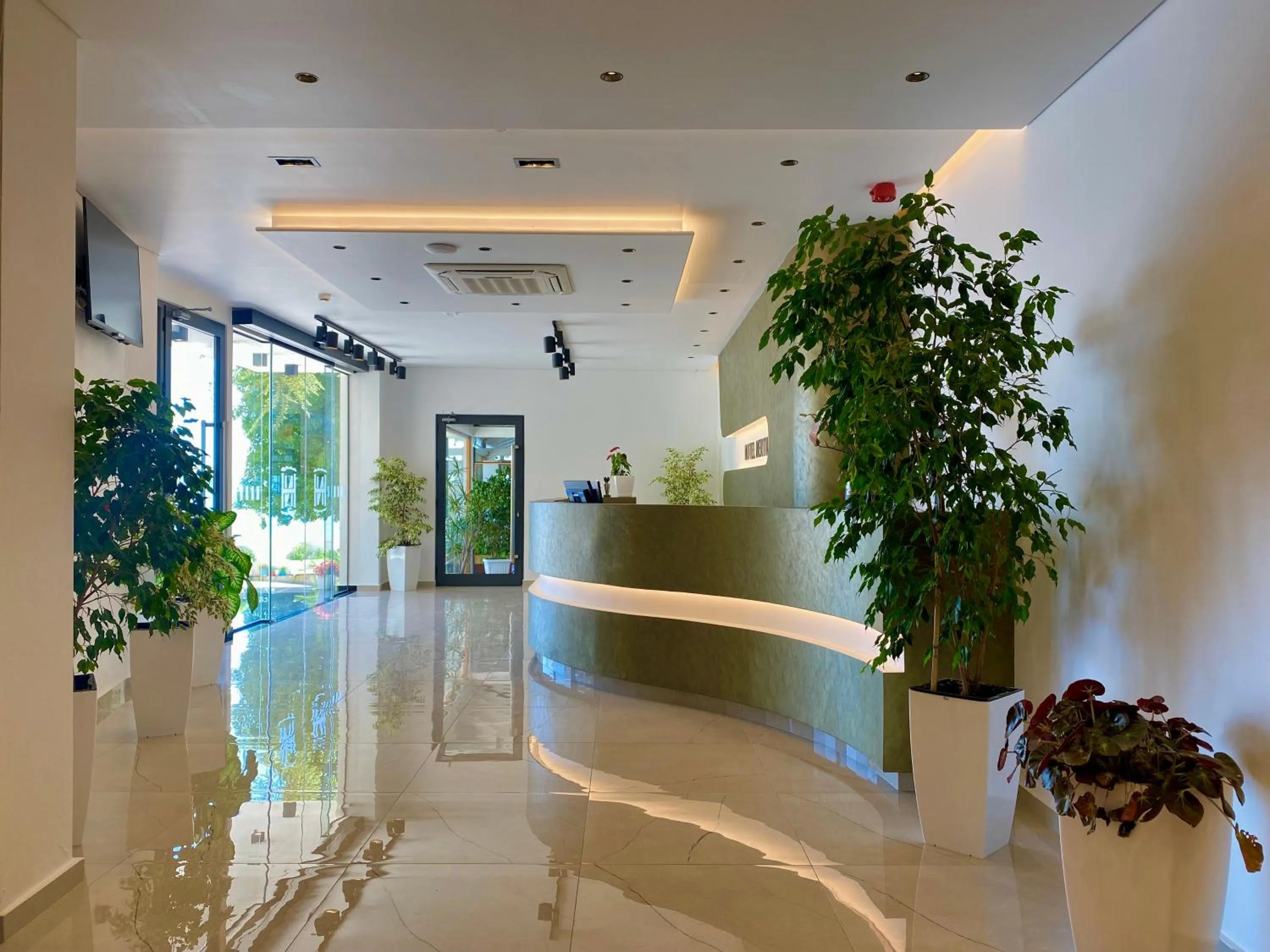Lobby or reception in Hotel Nertili