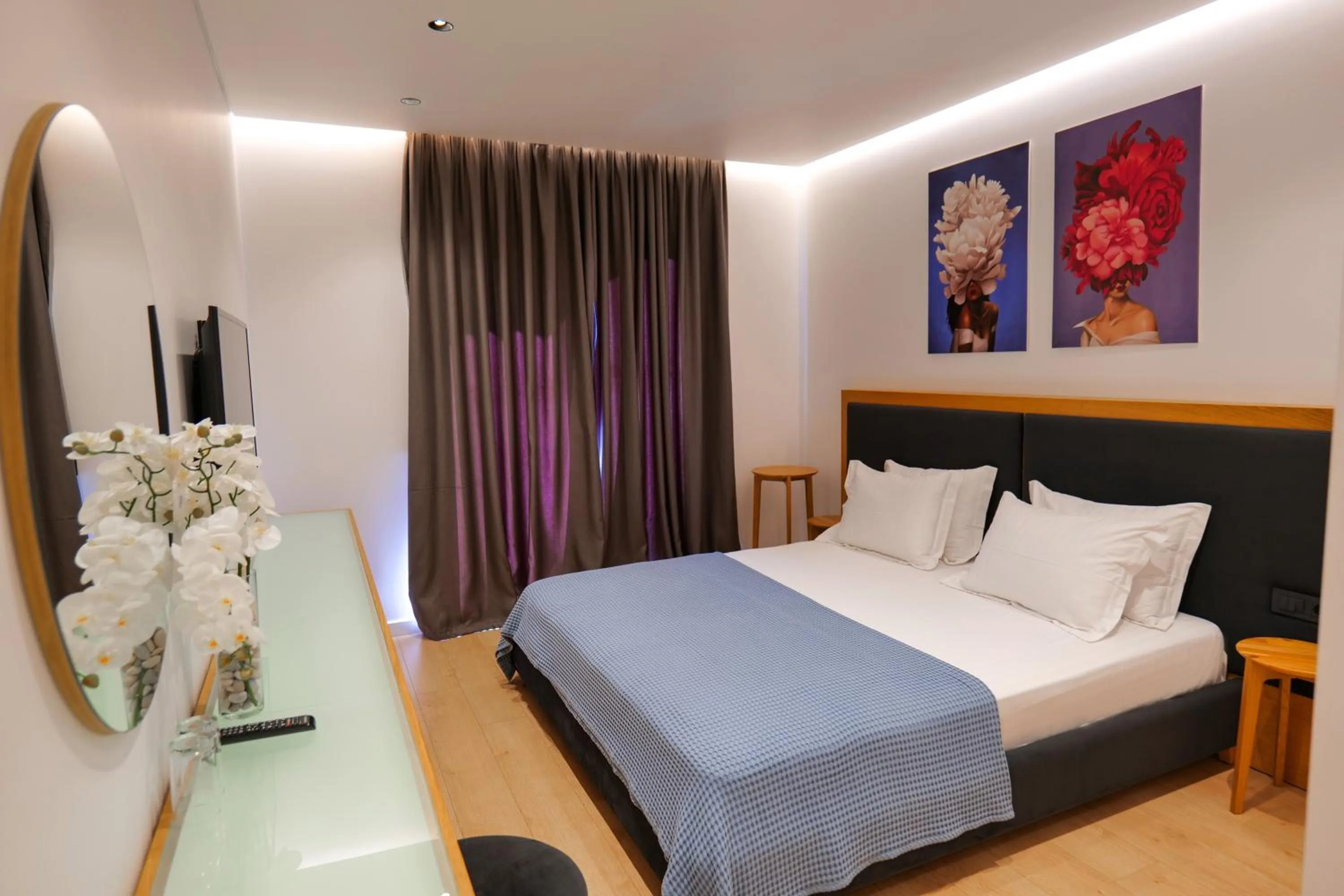 Bedroom, Bed in Hotel Nertili