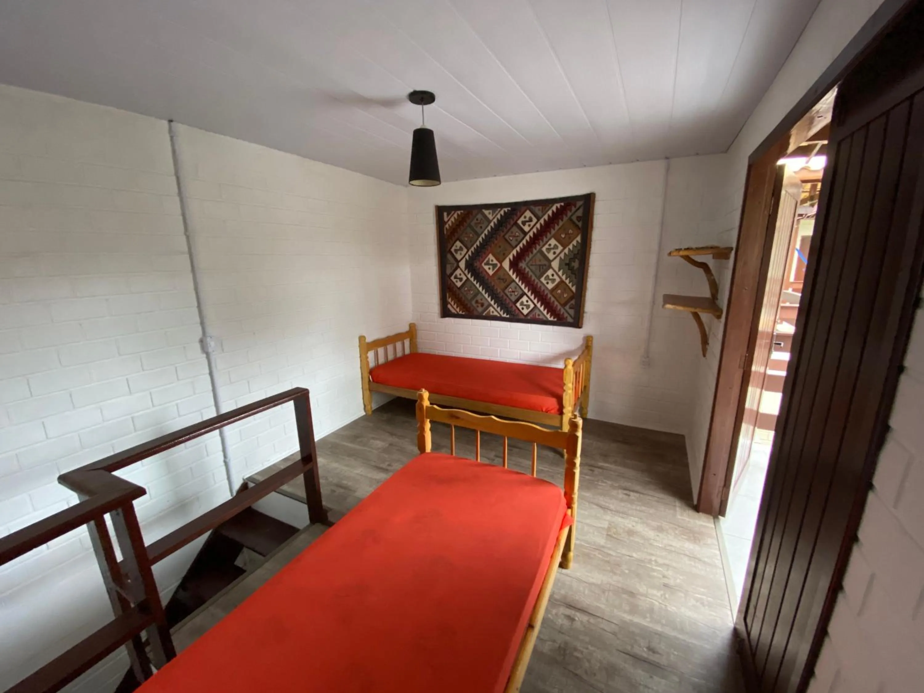 Bed in Pousada Familia Quandt