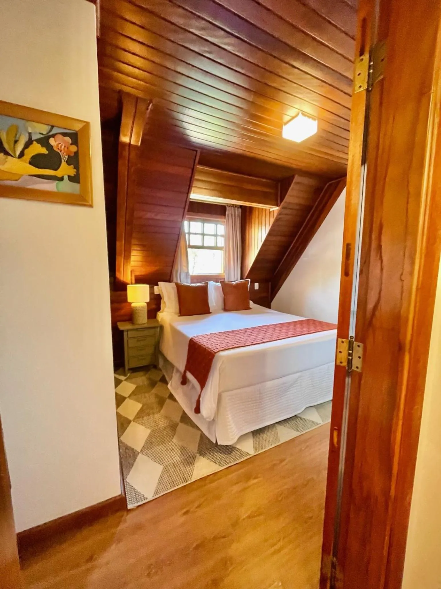 Bed in Casa Três Rios - Campos do Jordão