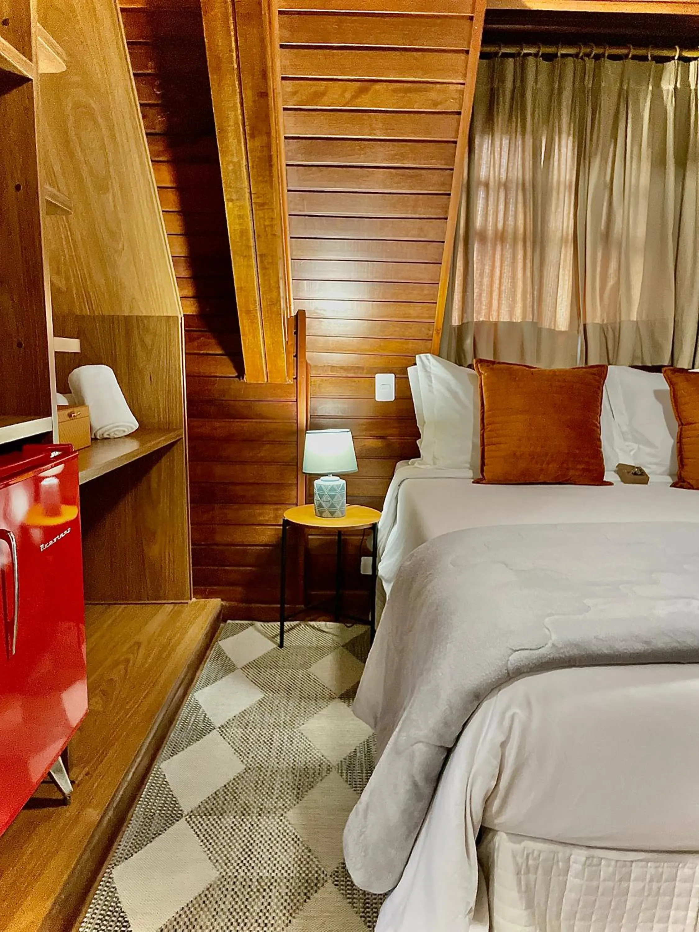 Bed in Casa Três Rios - Campos do Jordão