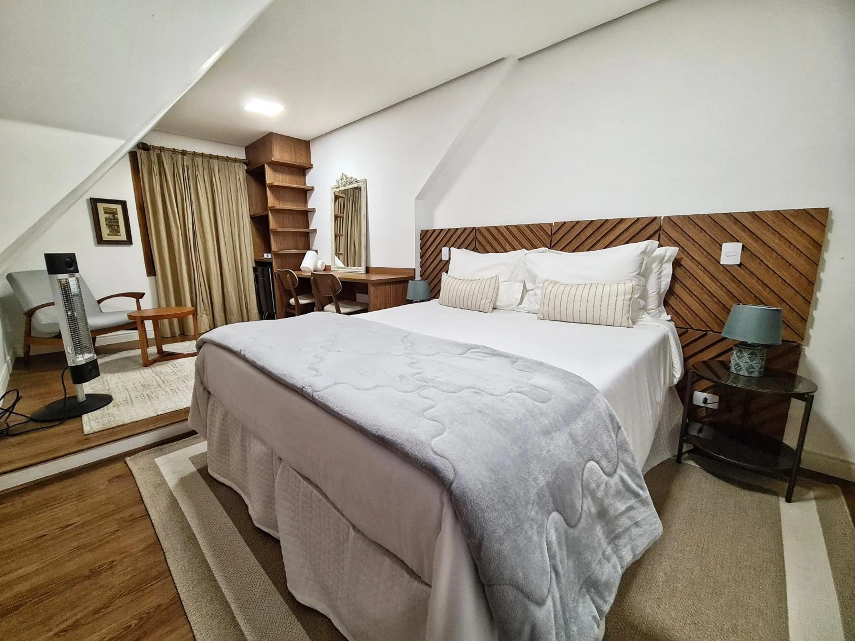 Bed in Casa Três Rios - Campos do Jordão