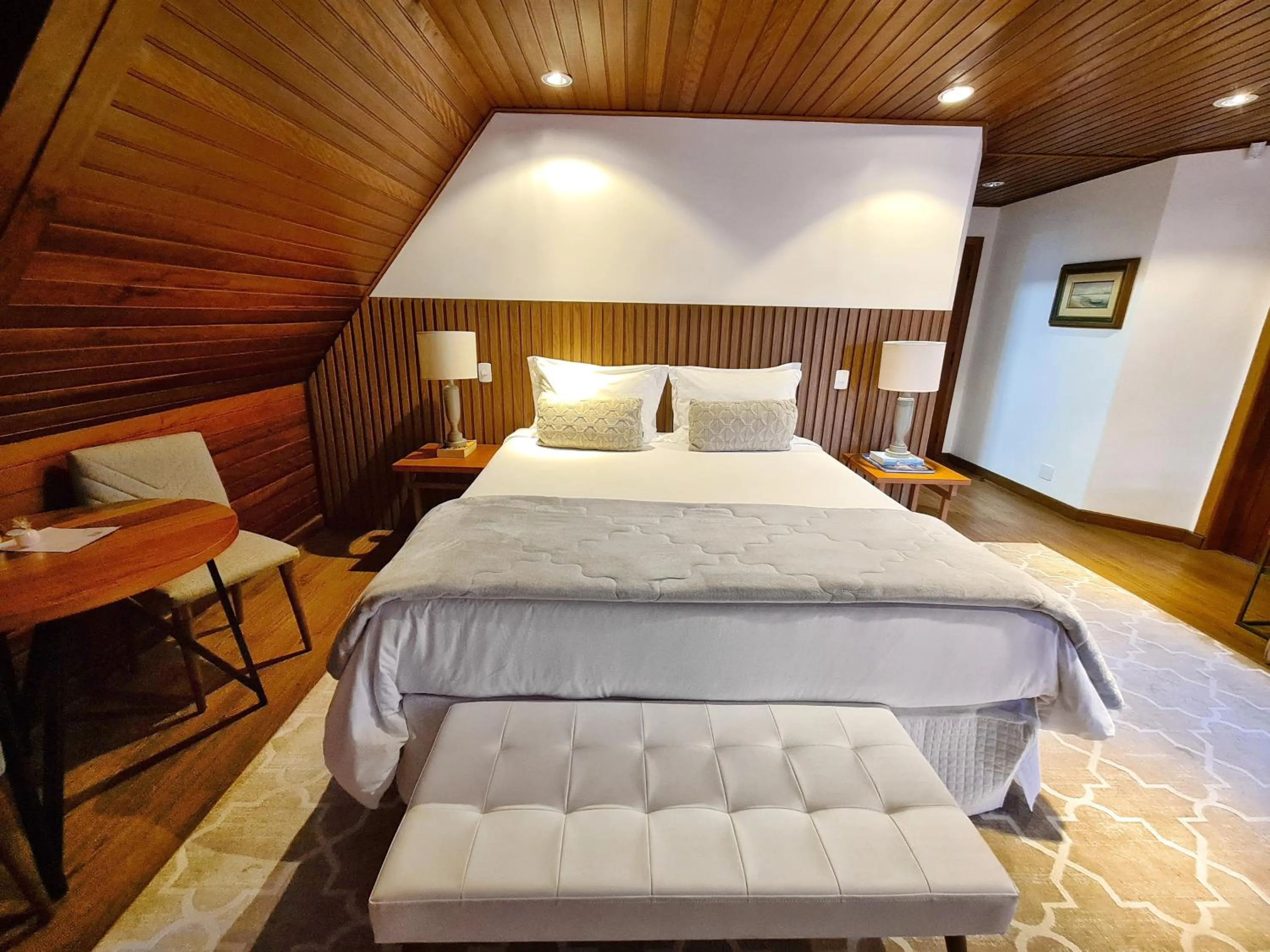 Bed in Casa Três Rios - Campos do Jordão