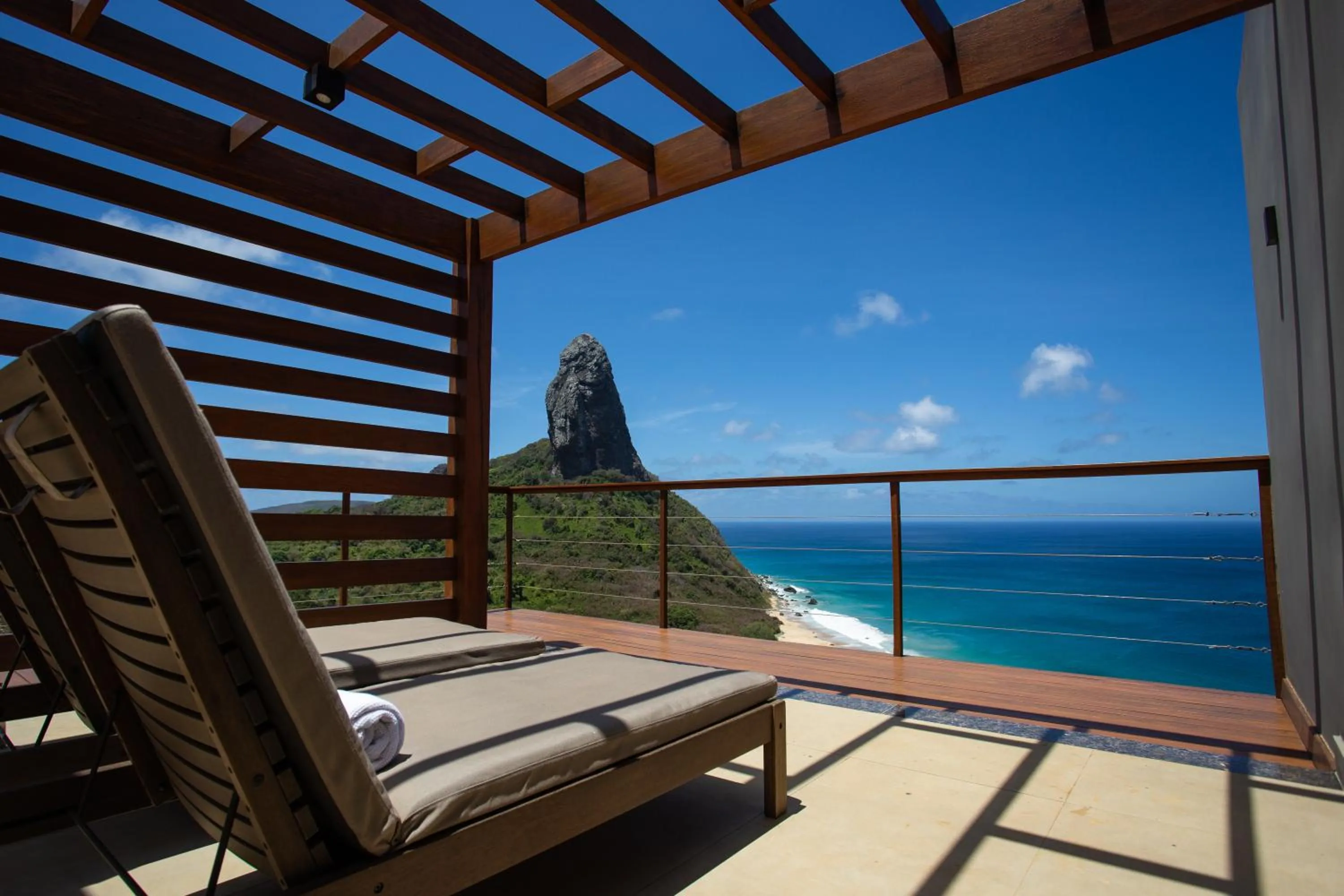 Sea view in Pousada Ecológica Akanã