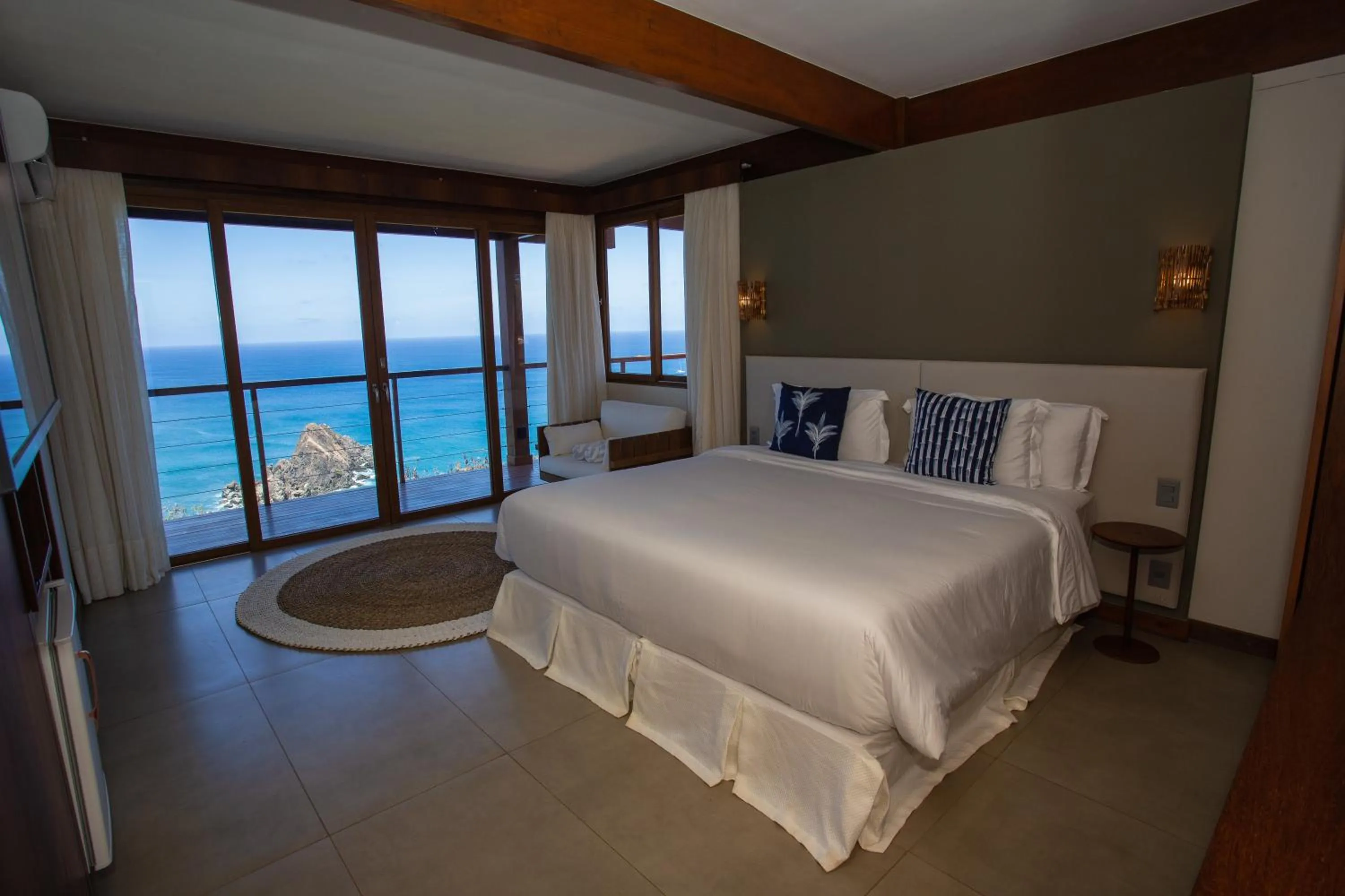 Bed in Pousada Ecológica Akanã