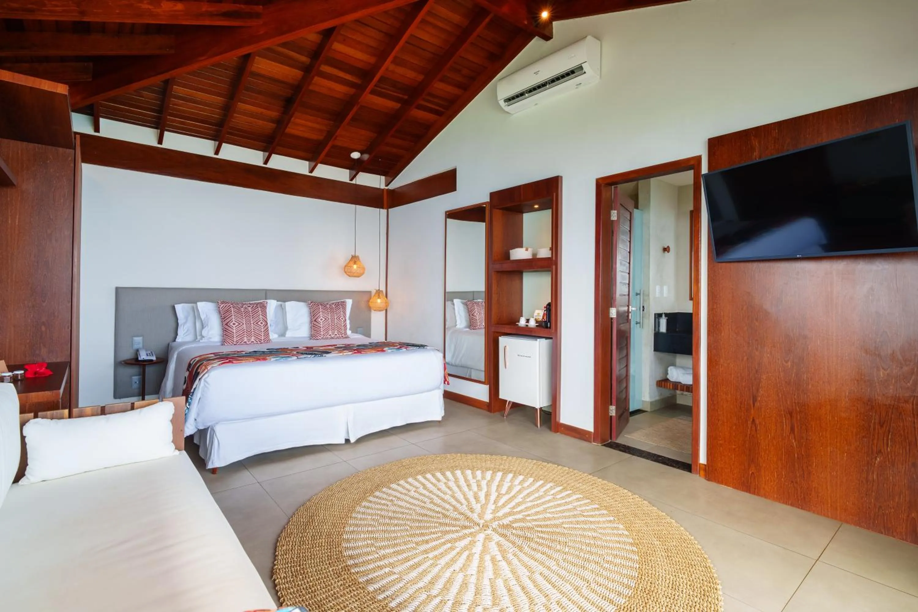 Bedroom, Bed in Pousada Ecológica Akanã