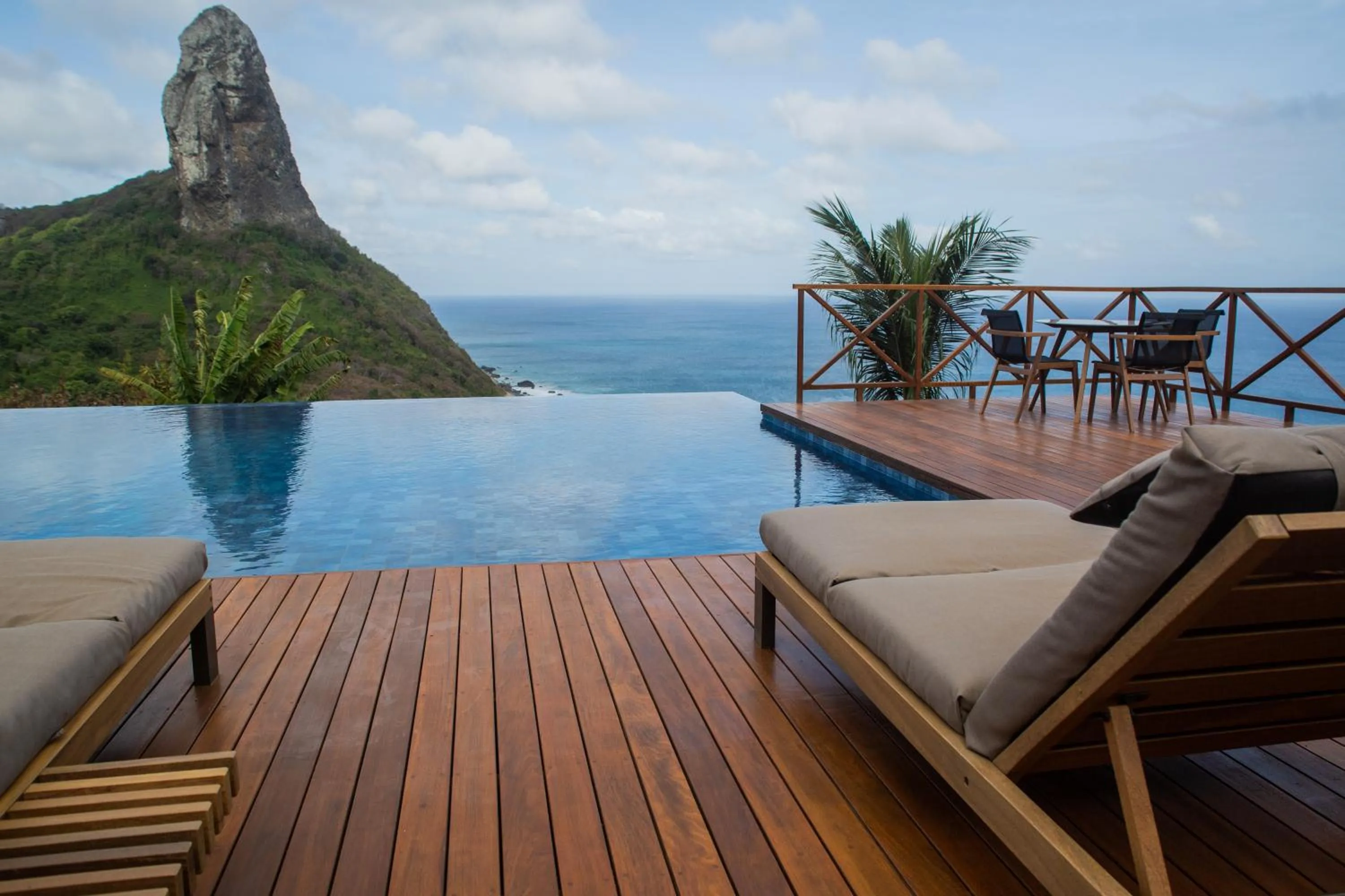 Swimming pool in Pousada Ecológica Akanã