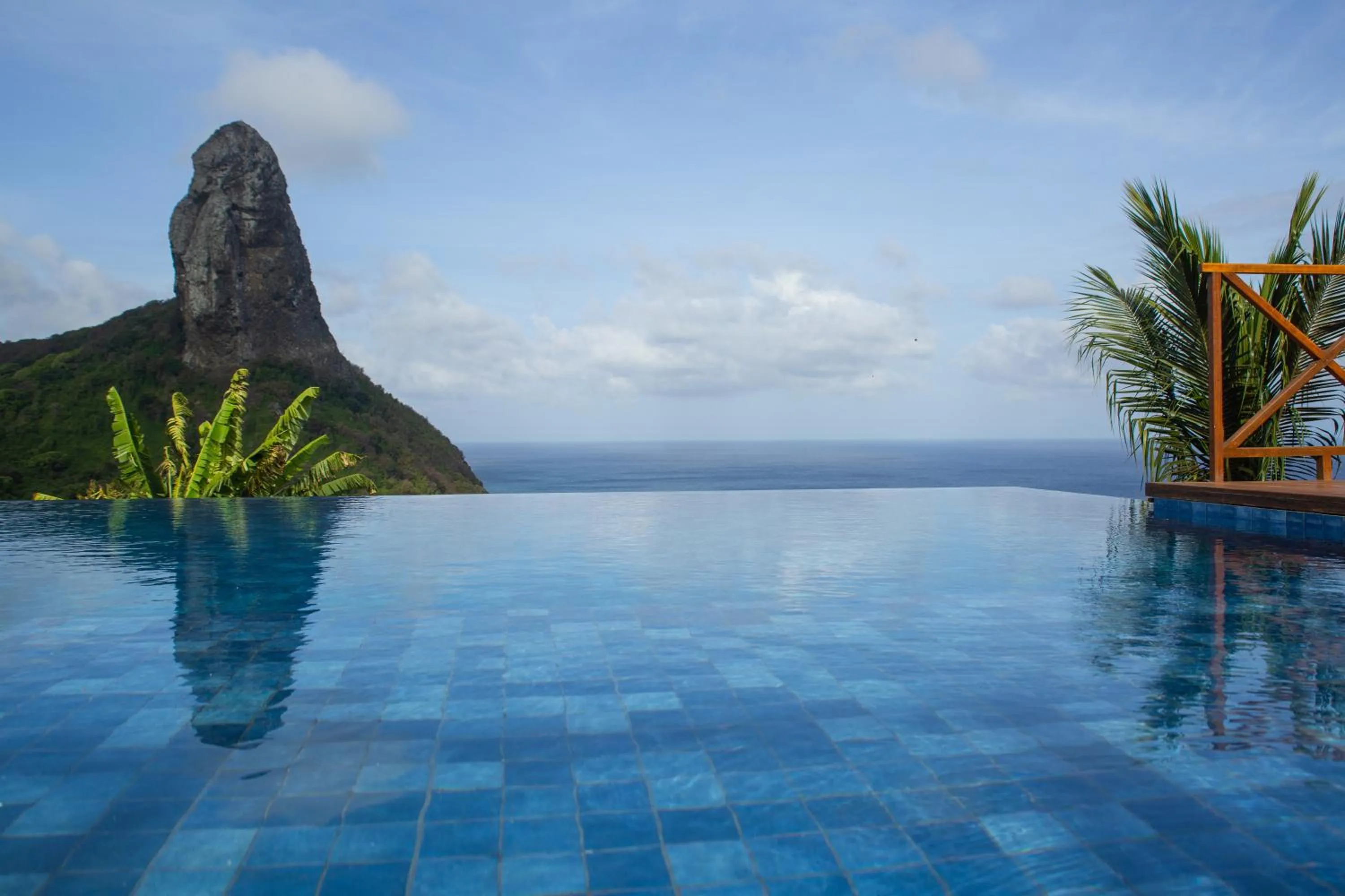 Swimming pool in Pousada Ecológica Akanã