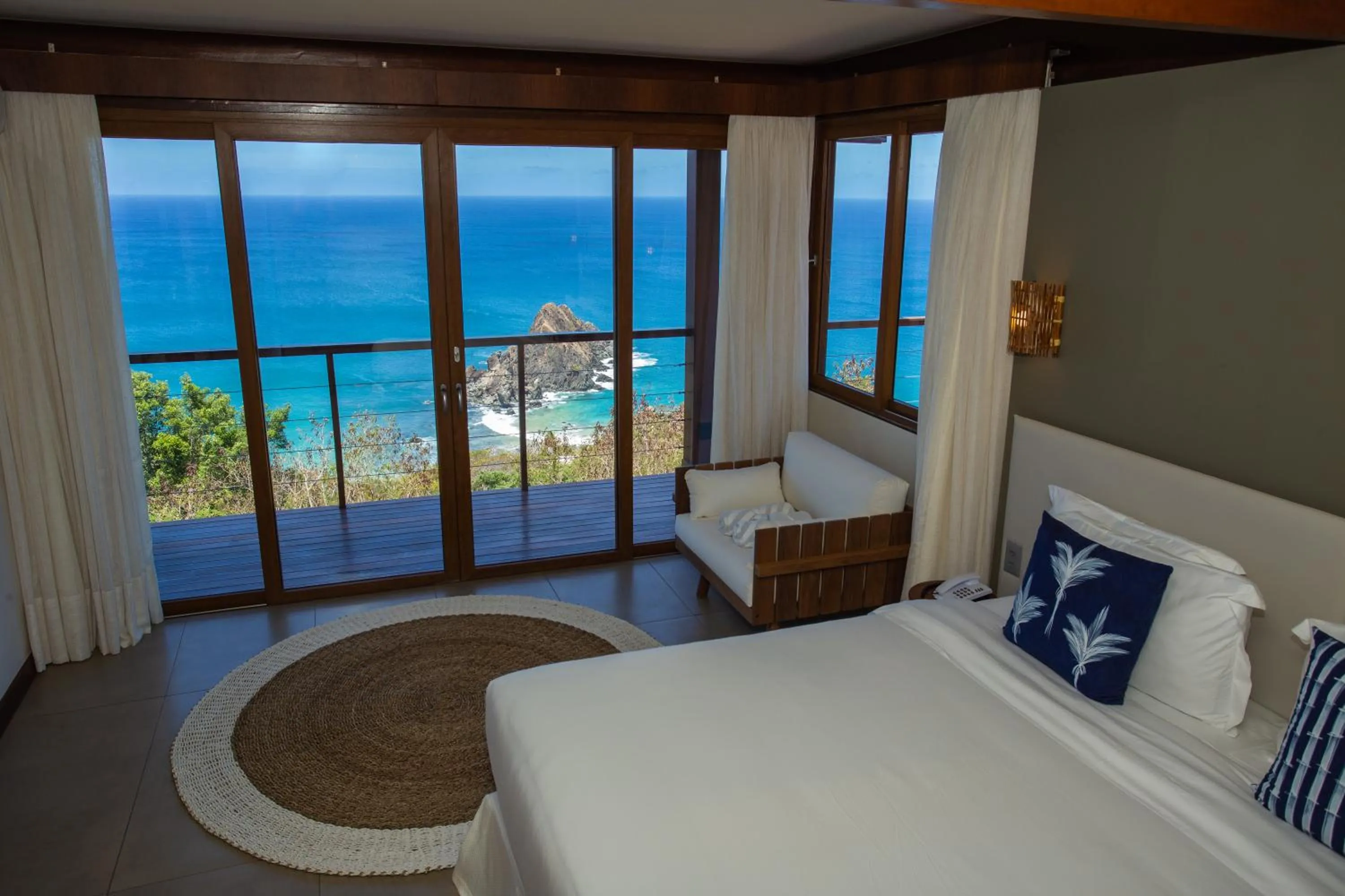 Bed in Pousada Ecológica Akanã