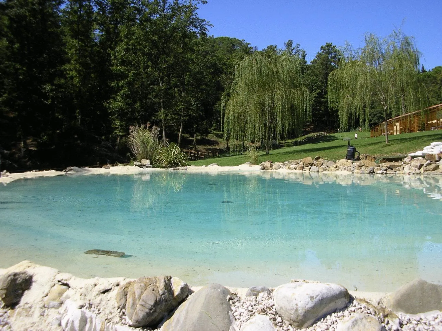 Swimming pool in Lebbiano Residence