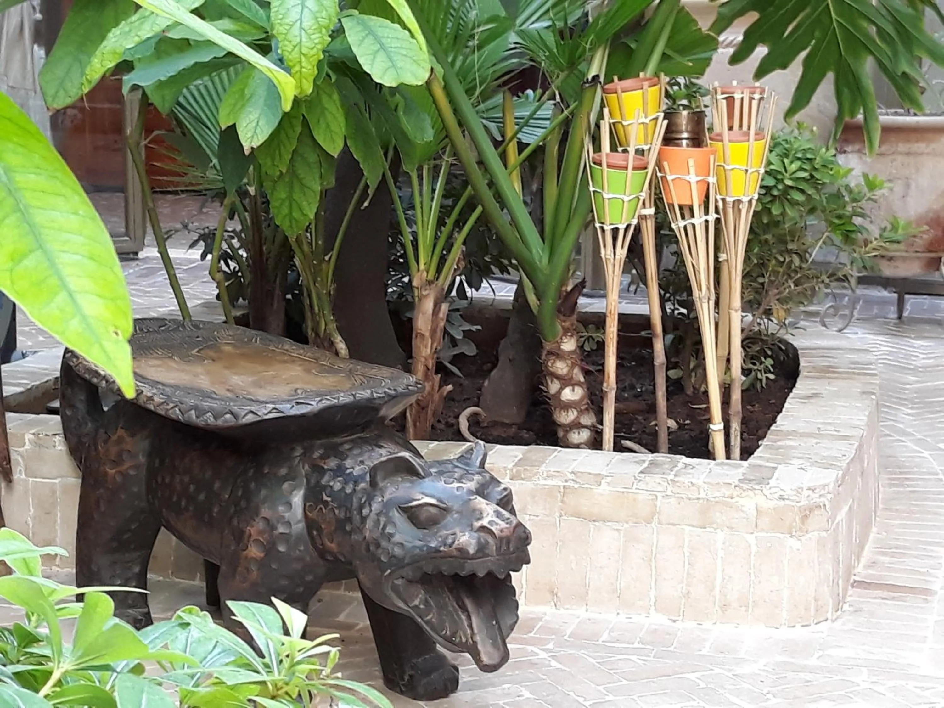 Garden in Riad Jnane d'Ô