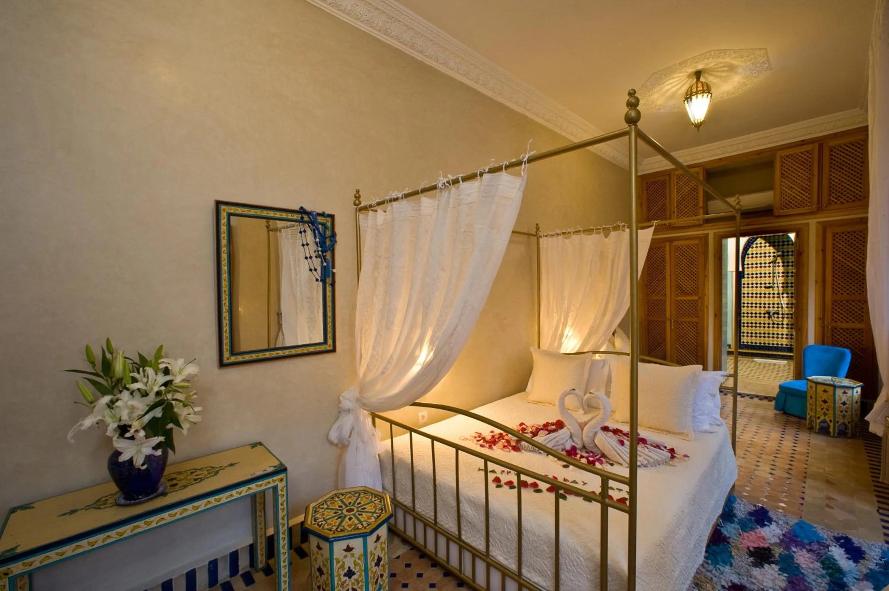 Photo of the whole room in Riad Jnane d'Ô