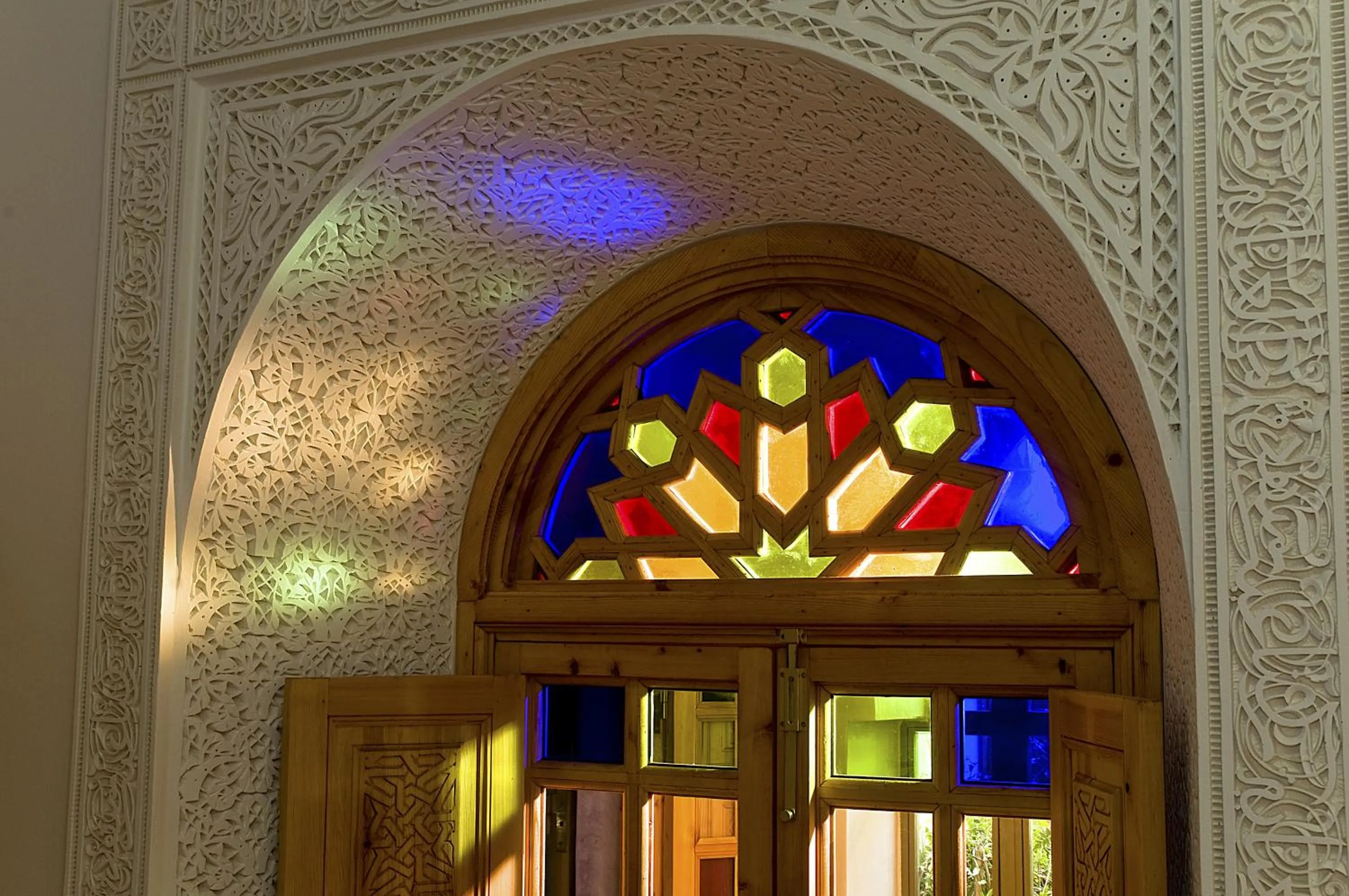 Decorative detail in Riad Jnane d'Ô