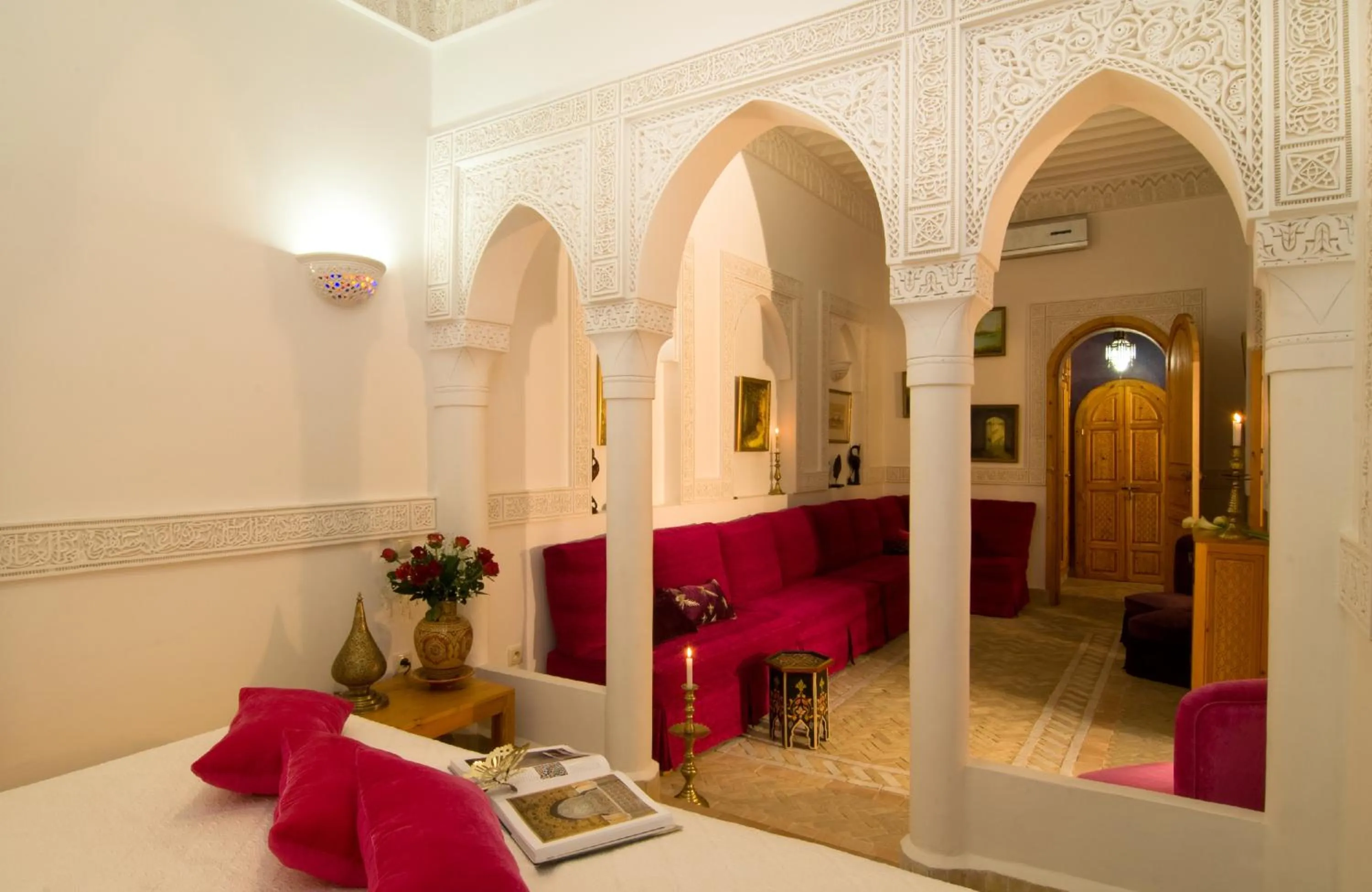 Seating area in Riad Jnane d'Ô